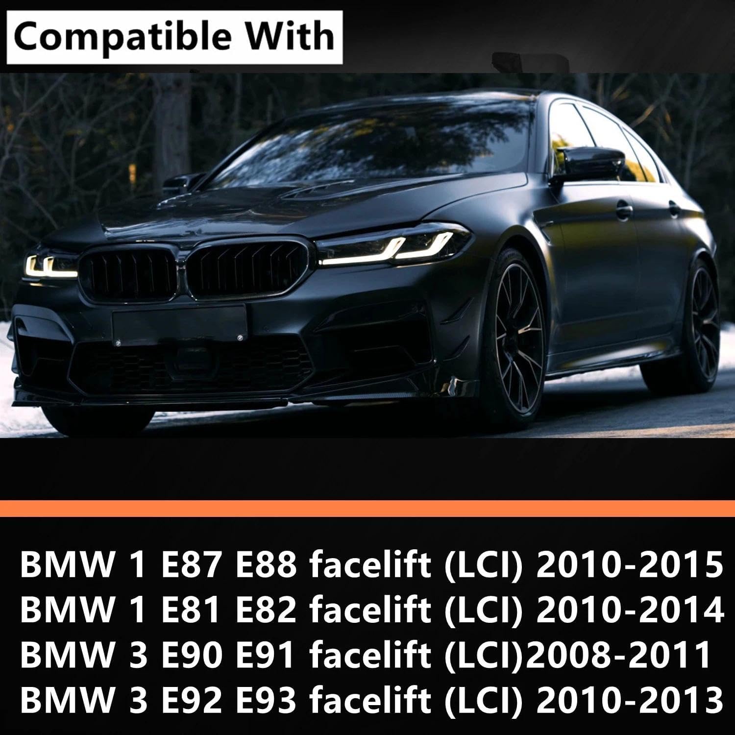 1 Paar Carbon Pattern Spiegelkappen Auto Rückspiegel Kappe Rückspiegelgehäuse für BMW 1 3 Series E87 E81 E82 E90 E91 E92 E93 LCI 2008-2015