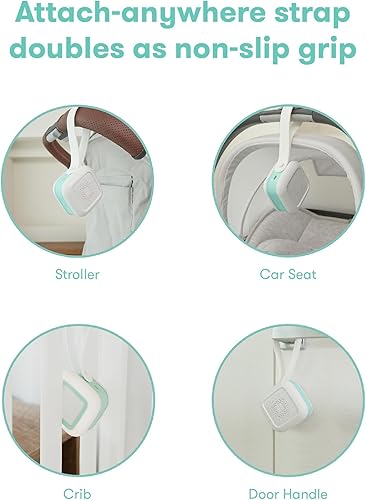 Miniatura 5 de Frida - Máquina de sonido portátil 2 en 1  luz nocturna de la máquina de ruido blanco bebé con sonidos relajantes para cochecito o asiento de