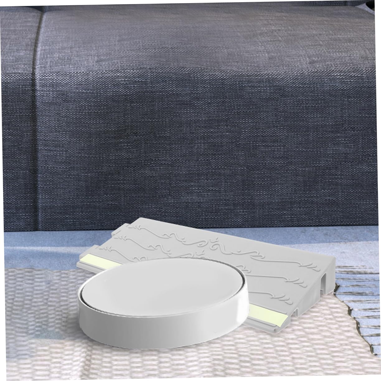 PRETYZOOM Rubber Threshold Ramp Pad Luminous Indoor Ramp Easy Access for Home Cleaning and Daily Use