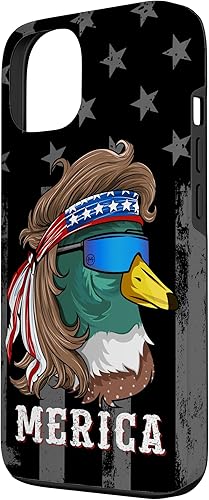 Miniatura 2 de Carcasa para iPhone 13 Patriotic Mallard Duck Hunting American Waterfowl Hunter