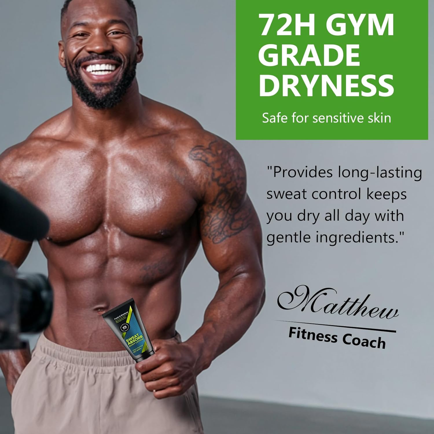 Advanced Face Antiperspirant for Excessive Sweating & Oily Skin, 50ML Sweat Block Gel for Men & Women, Matte Finish Solution for Autumn & Winter - Image 5