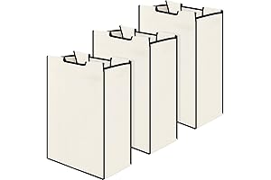 No-Hook Laundry Hamper Replacement Bags (3-Pack)