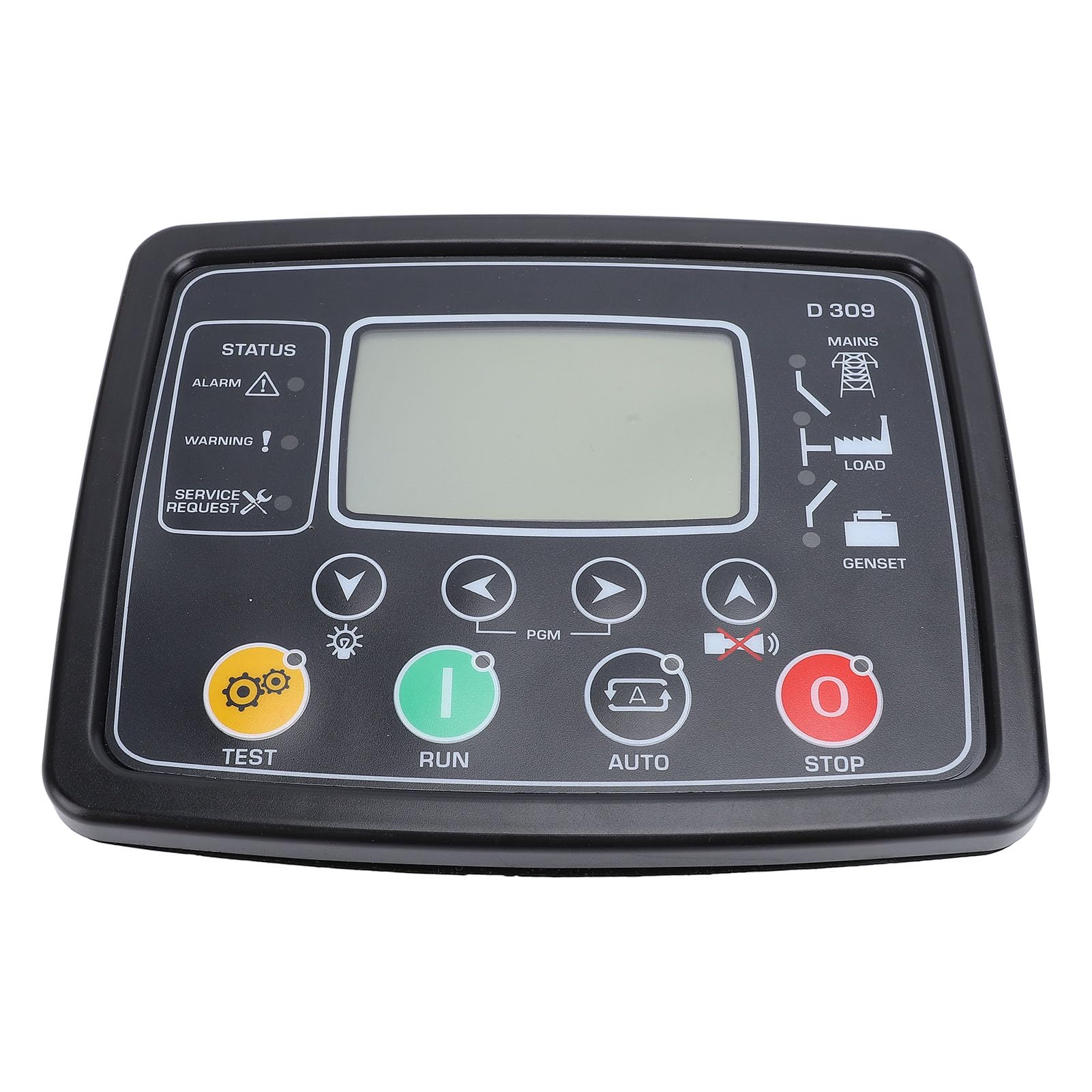 Panel de Control del Generador DKG309 Panel Controlador de Grupo Electrógeno Seguro y Duradero para de Alerta 8-36V