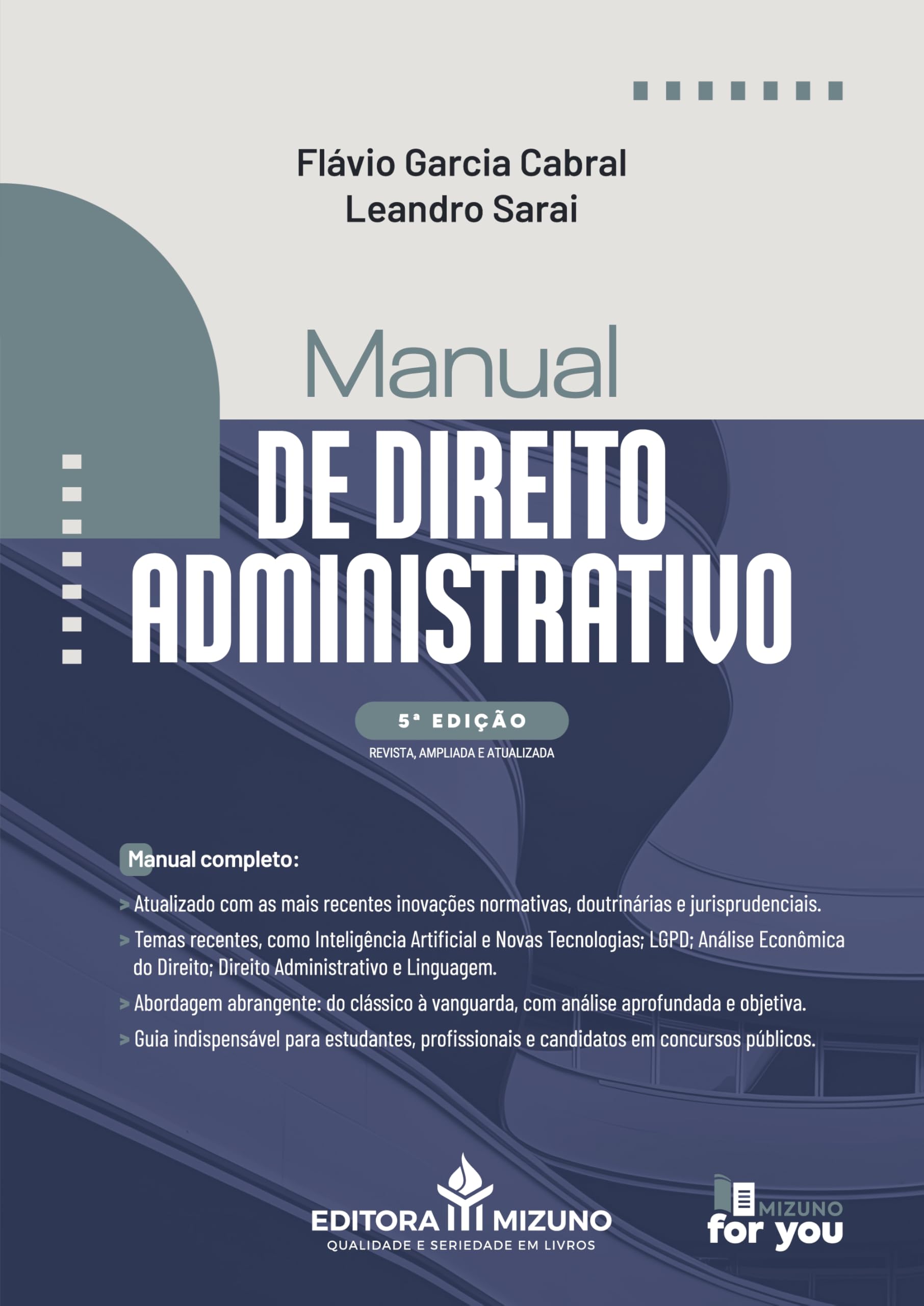 Capa de Manual de direito administrativo 5 edição 2026
