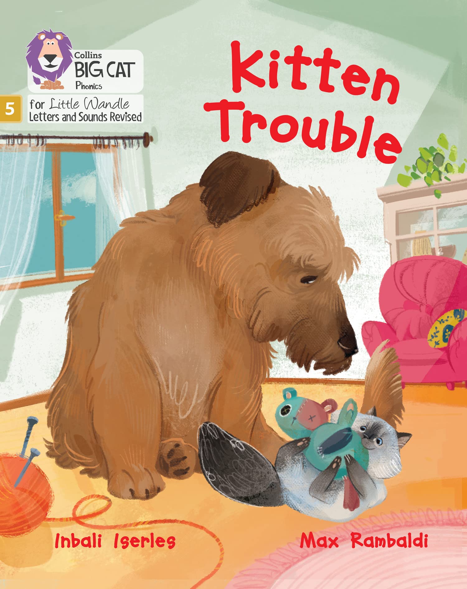Kitten Trouble by Inbali Iserles, Max Rambaldi,  Collins Big Cat - 9780008539504