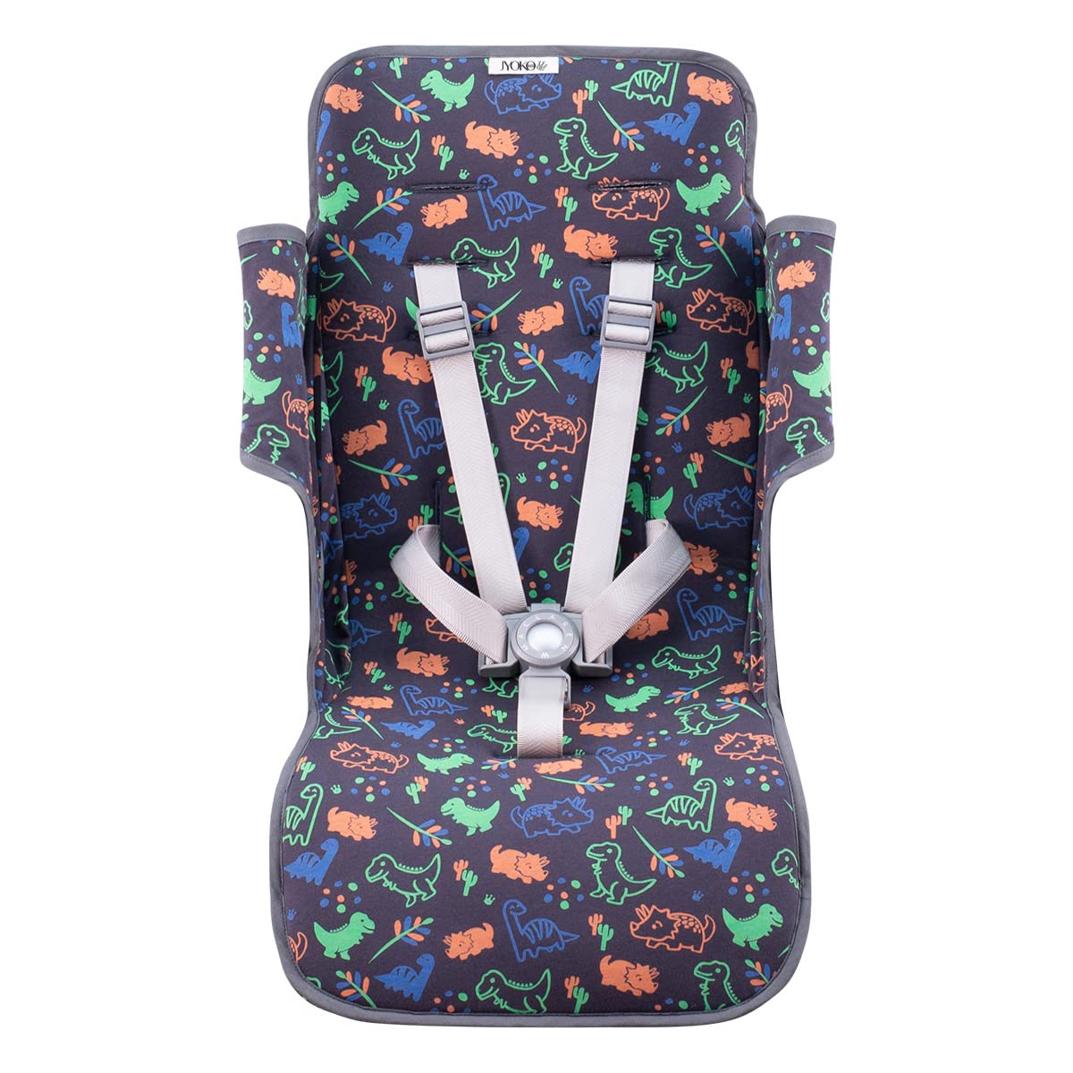 JYOKO KIDS Colchoneta para silla de paseo Compatible con Maclaren Quest, Techno, Triumph, XT, 100% Algodón (Picnic Vichy) — view 16