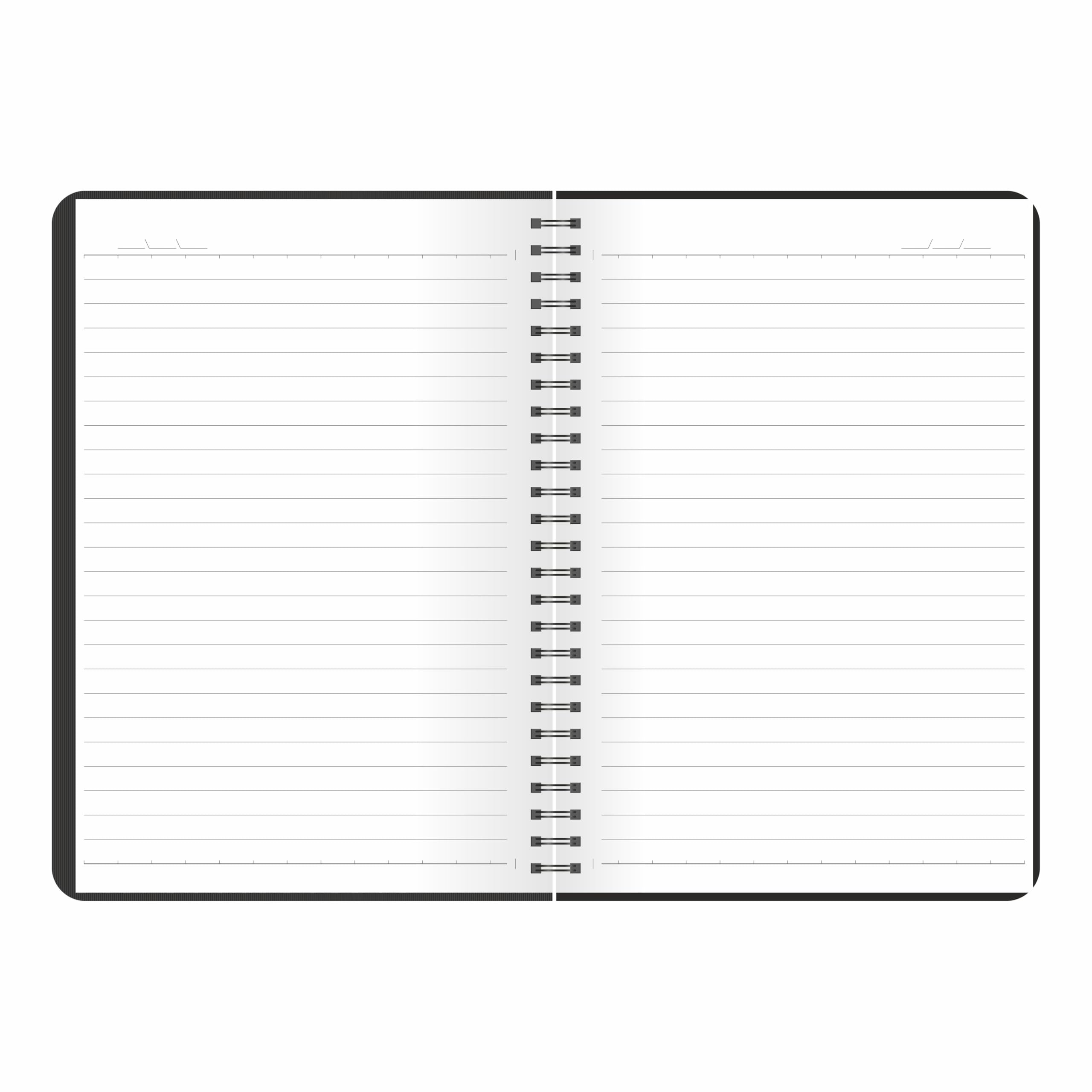 Anupam Eminent Notizbuch, A5, 70 g/m², 40 Blatt (80 Seiten), College-Notizbuch, liniert, spiralförmig, für Arbeit, Schulbedarf, Zuhause und Büro, Schreibtagebuch, 14 x 21 cm