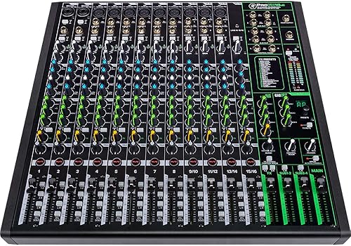 Miniatura 3 de Mackie ProFX16v3 Mezclador de efectos profesionales de 16 canales con paquete USB con auriculares Tascam cerrados Pro y estuche rígido Deco Gear (3