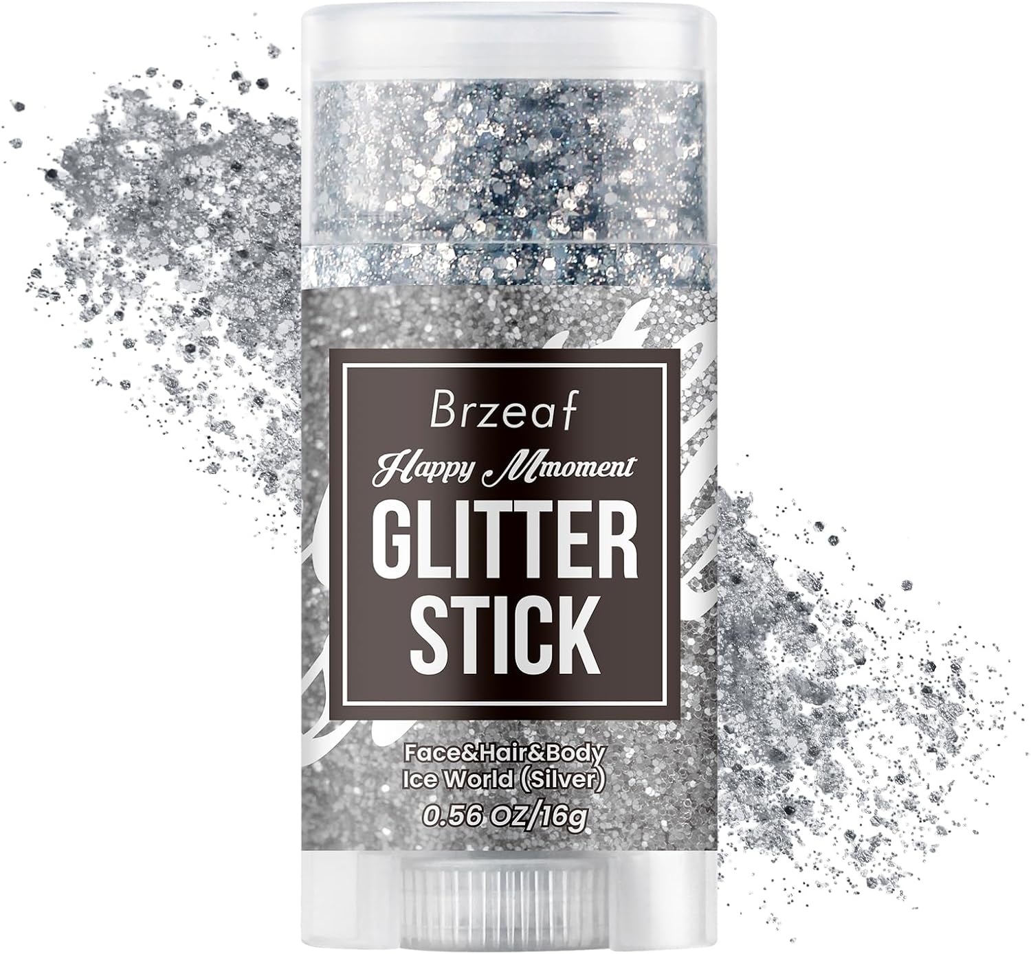 Waterproof Silvery Body Glitter Stick, Safe Ingredients & Long Lasting, Hair Eyeshadow Face Body Glitter, Singer Concert Music Rave Festival, Glitter Stick Makeup & Face Glitter Gel Waterproof Silvery Body Glitter Stick, Safe Ingredients & Long Lasting, Hair Eyeshadow Face Body Glitter, Singer Concert Music Rave Festival, Glitter Stick Makeup & Face Glitter Gel