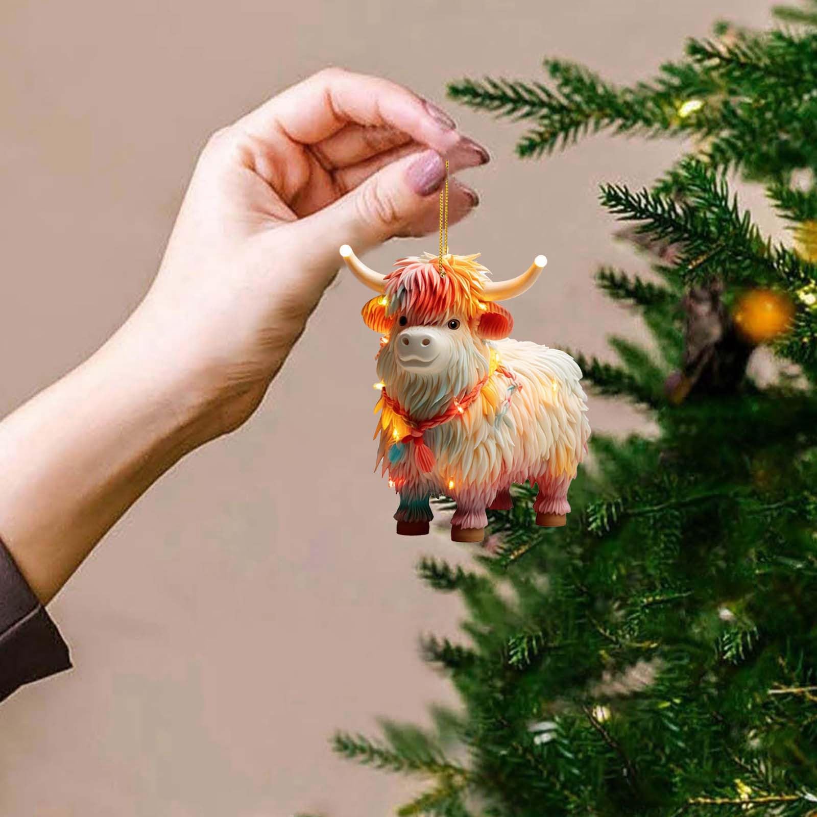 AOWVUTS Grinch Weihnachtsanhänger 23 Stück - Baumdekoration Für Weihnachtsbaum & Fenster