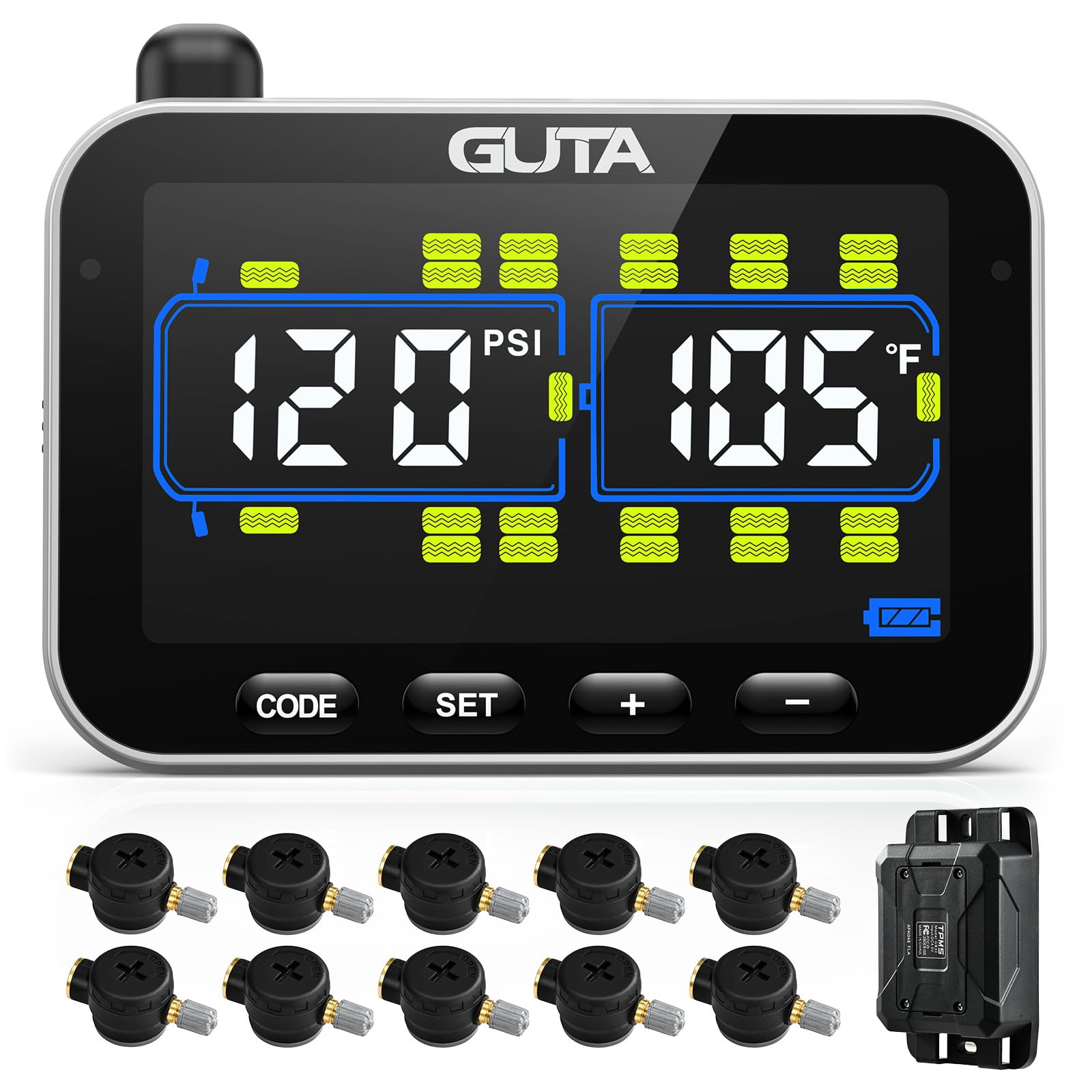 GUTA GT20 RV Tire Pressure Monitoring System