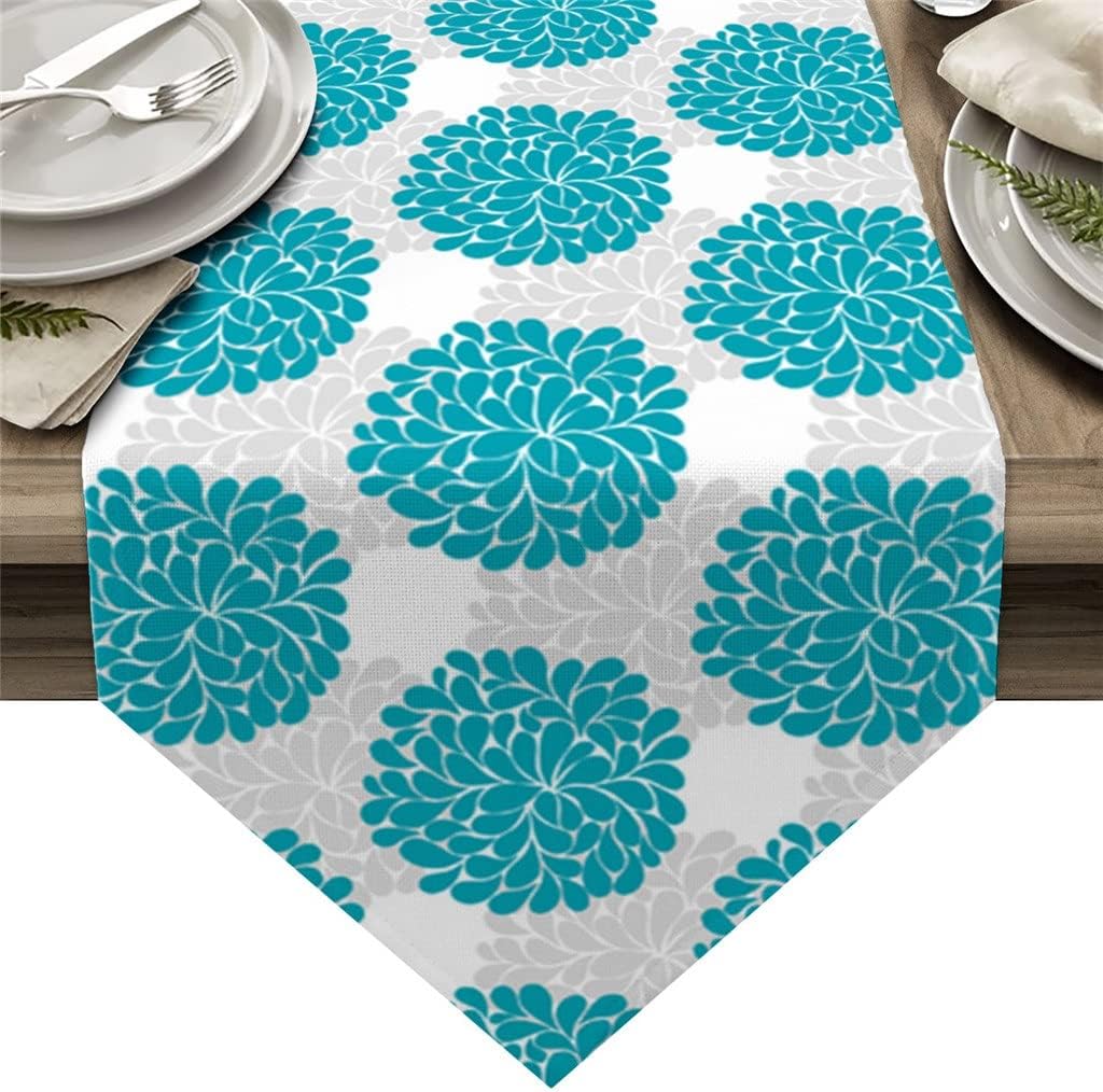 Autumn Maple Texture Table Runners Holiday Wedding Decor Dinning Table Cover Christmas Decorations Table Cloth(46x183cm)