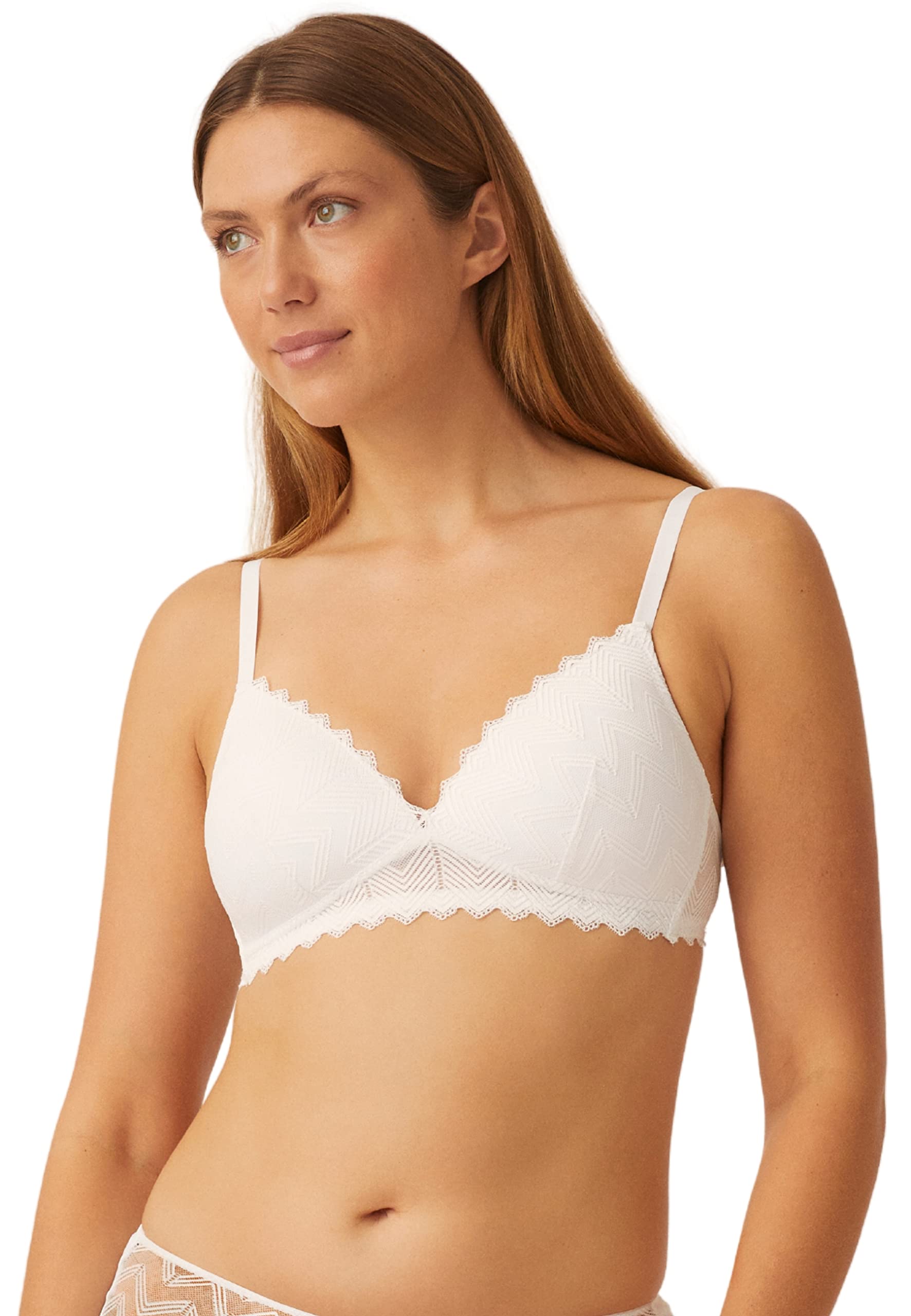 Naturana Padded Soft Cup Bra, 5672 White 36B