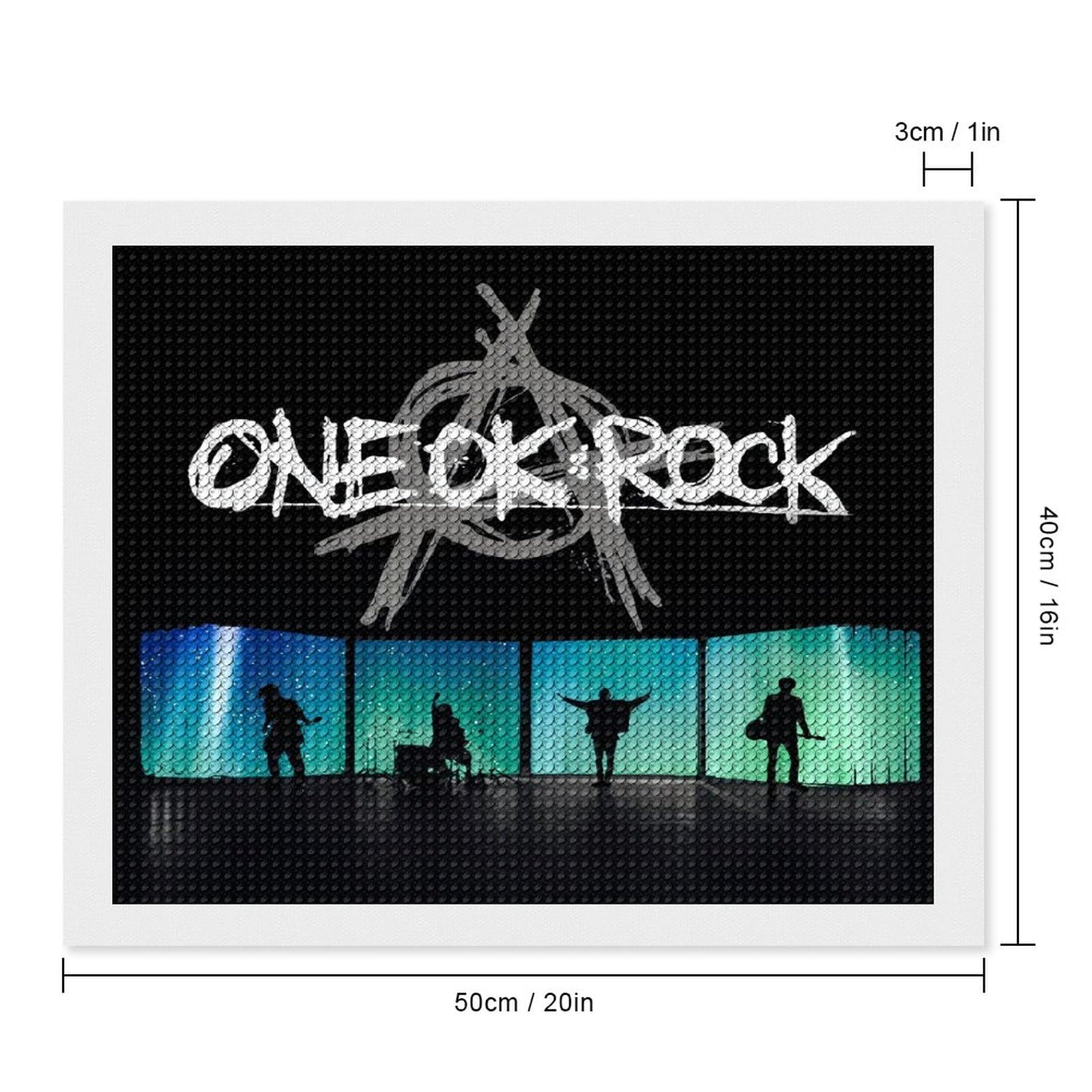 Amazon | ダイアモンドビーズ絵画キット ワンオクロック ONE OK ROCK