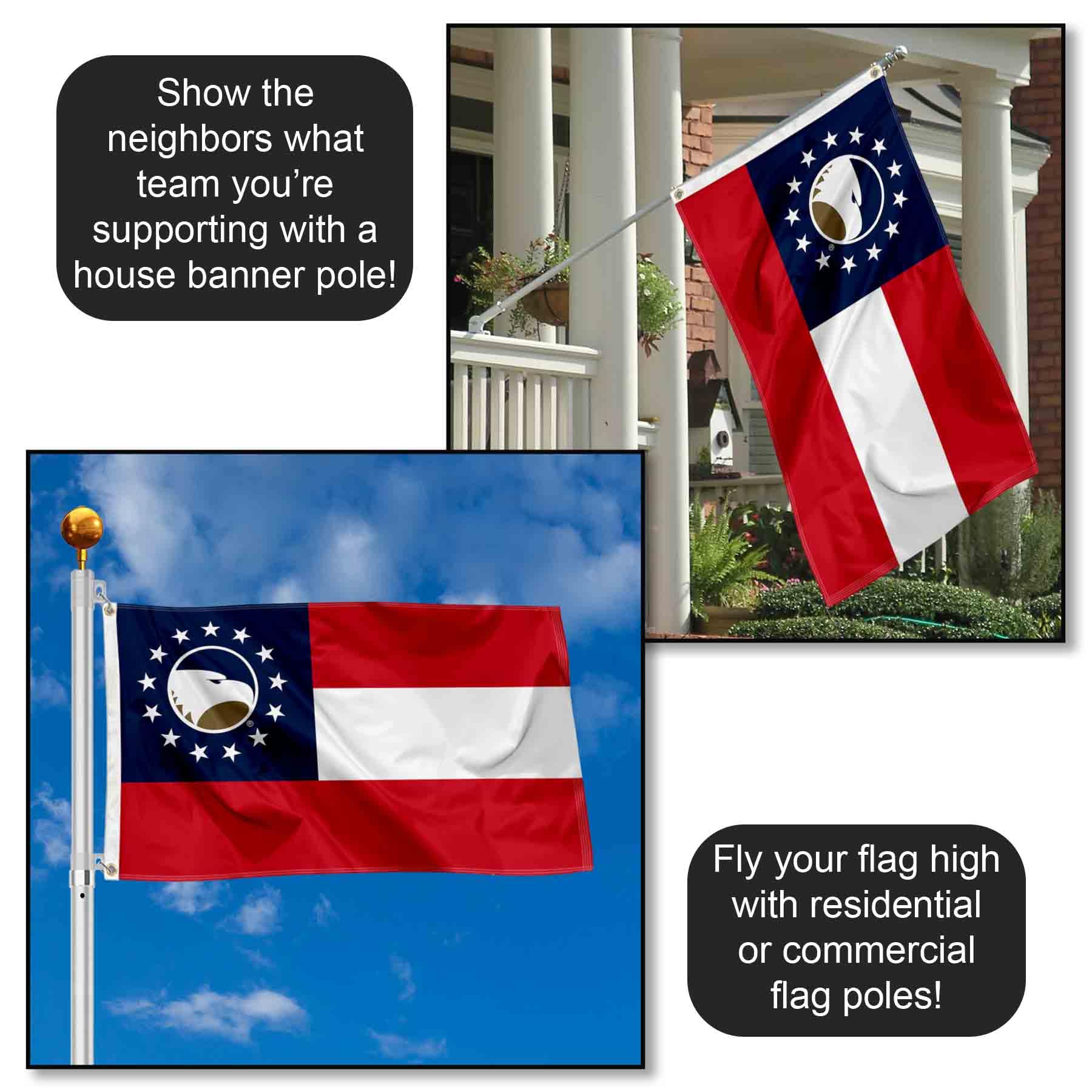 College Flags & Banners Co. Tufts Jumbos Garden Flag College Flags & Banners Co. Tufts Jumbos Garden Flag
