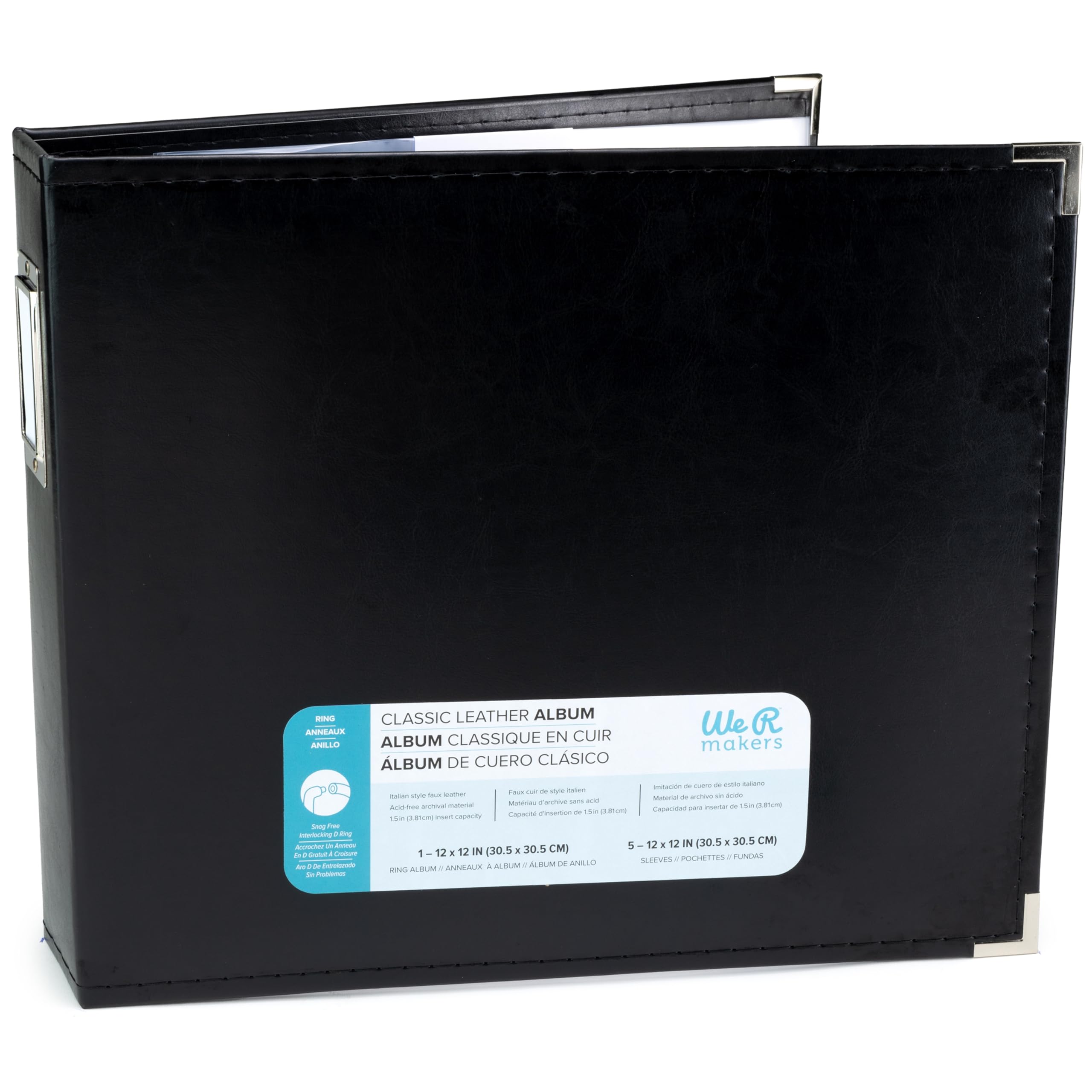 Amazon.com: We R Memory Keepers 12x12 Photo Album - Faux Leather