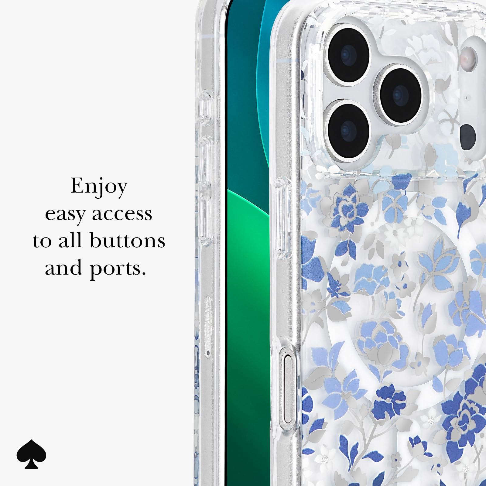 Kate Spade New York Capa para iPhone 17 Pro - Compatível com