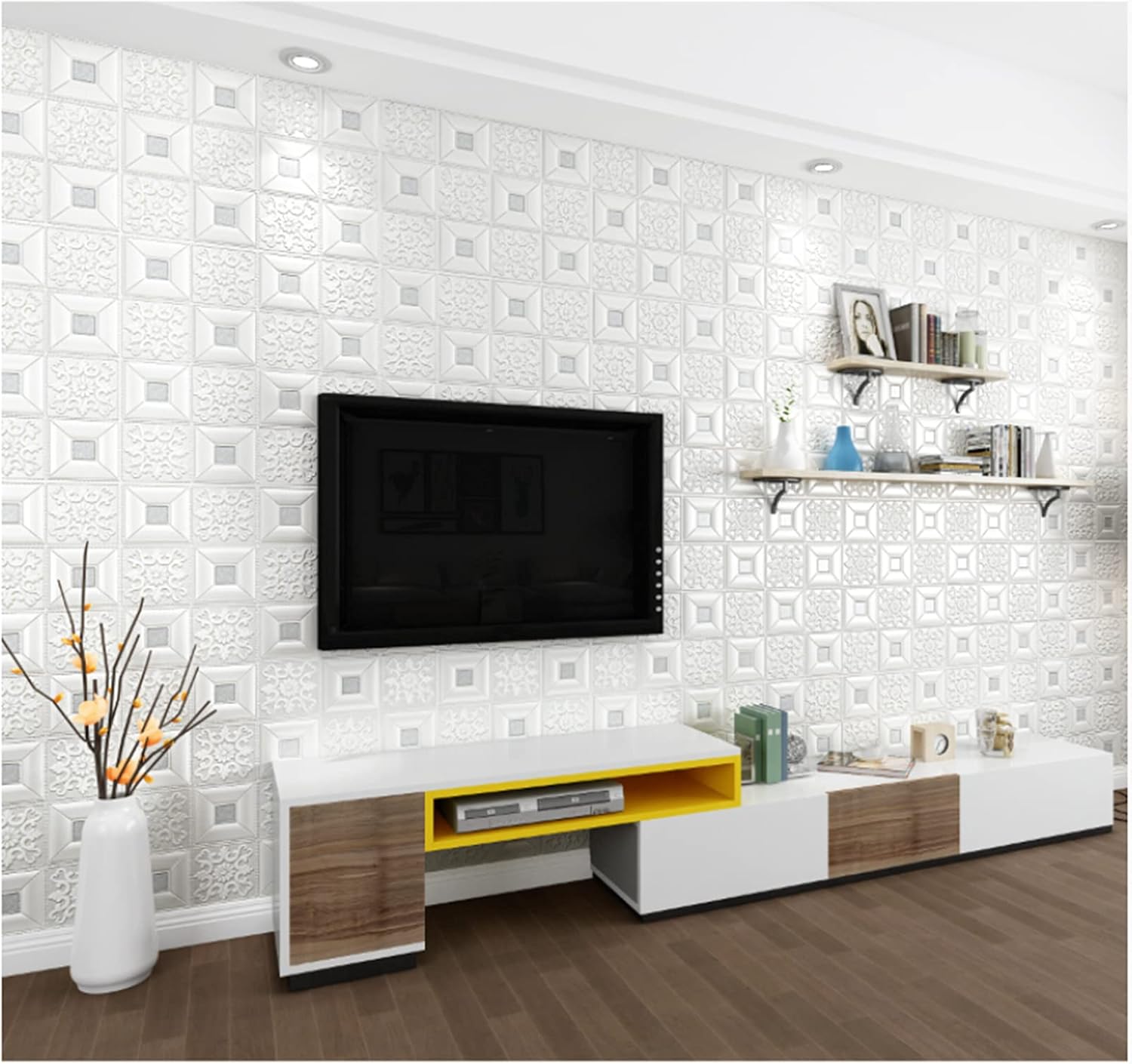 ホワイト系最前線の新品 3d立体壁に防水防湿防カビ壁紙 E その他 インテリア 住まい 小物ホワイト系 9 225 Hafryat Com