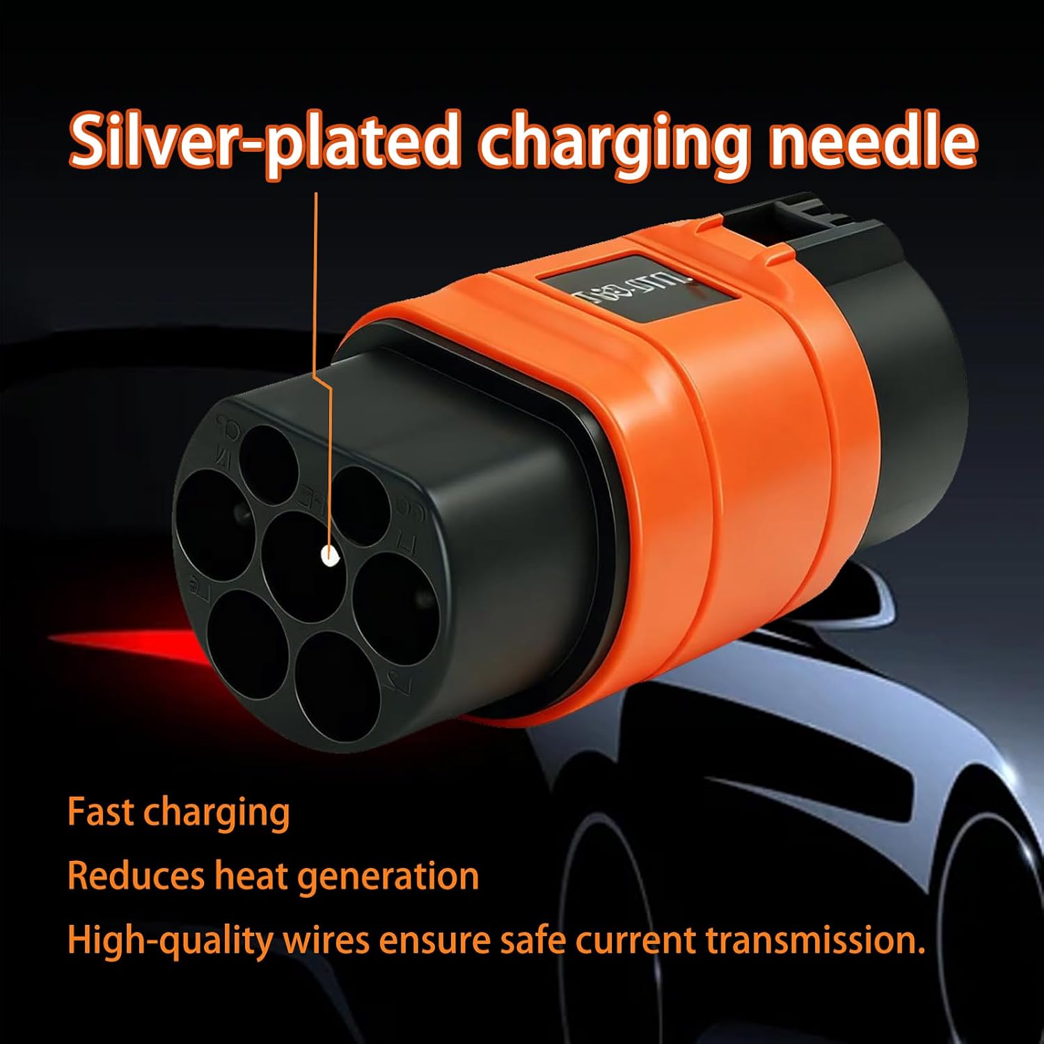 Type 1 to GBT EV Charging Adapter | Converts SAE J1772 to GB/T | 32A High-Speed Compatible | IP68 Waterproof