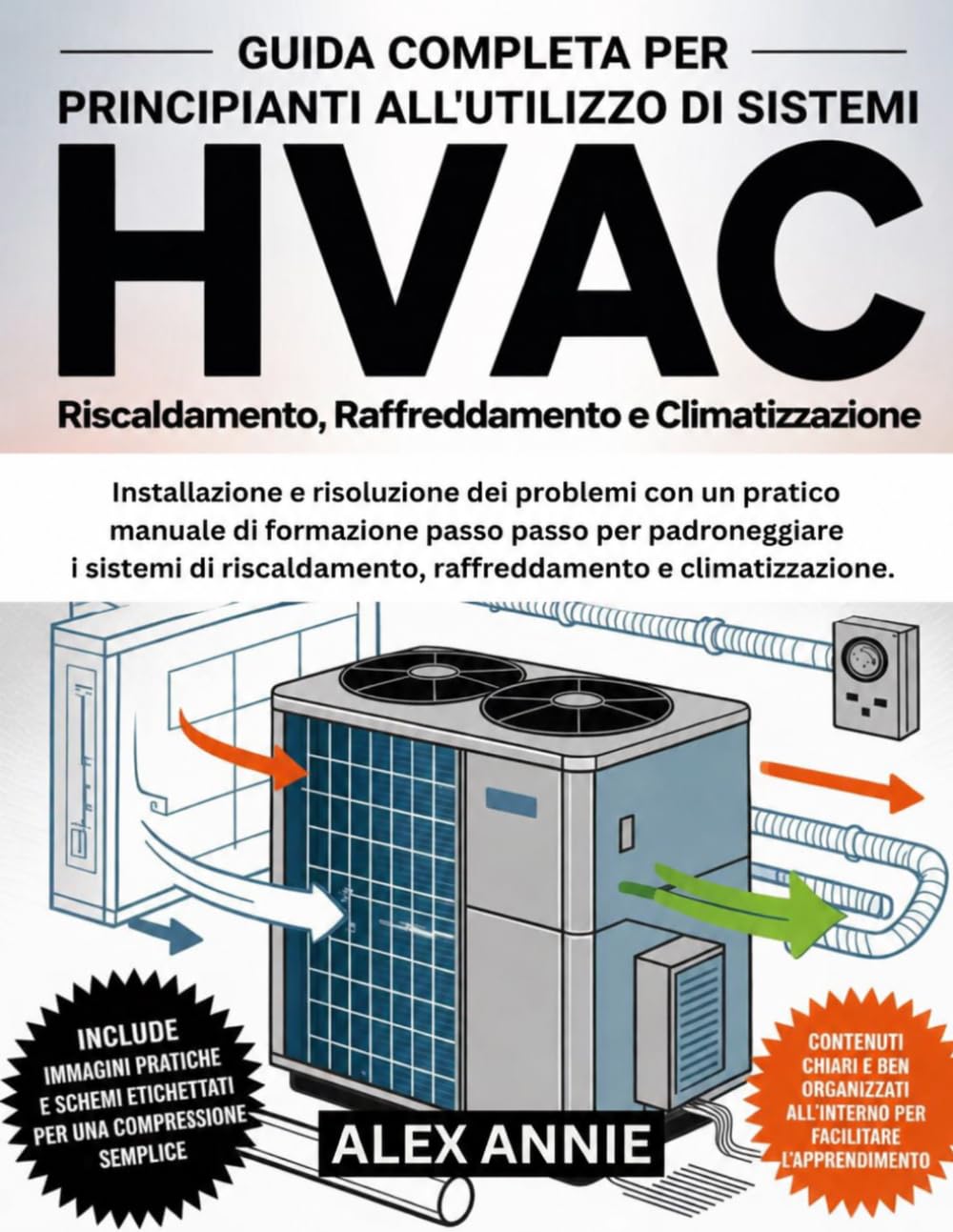 Guida completa per principianti all'utilizzo di sistemi HVAC: Installazione e risoluzione dei problemi con un pratico manuale di formazione passo ... raffreddamento e climatizzazione.