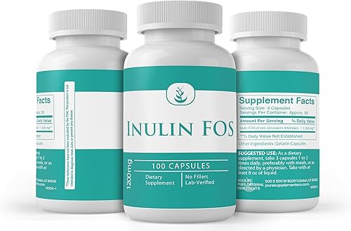 Miniatura 4 de Pure Original Ingredients Inulina, (100 cápsulas) siempre pura, sin aditivos ni rellenos, verificado por laboratorio