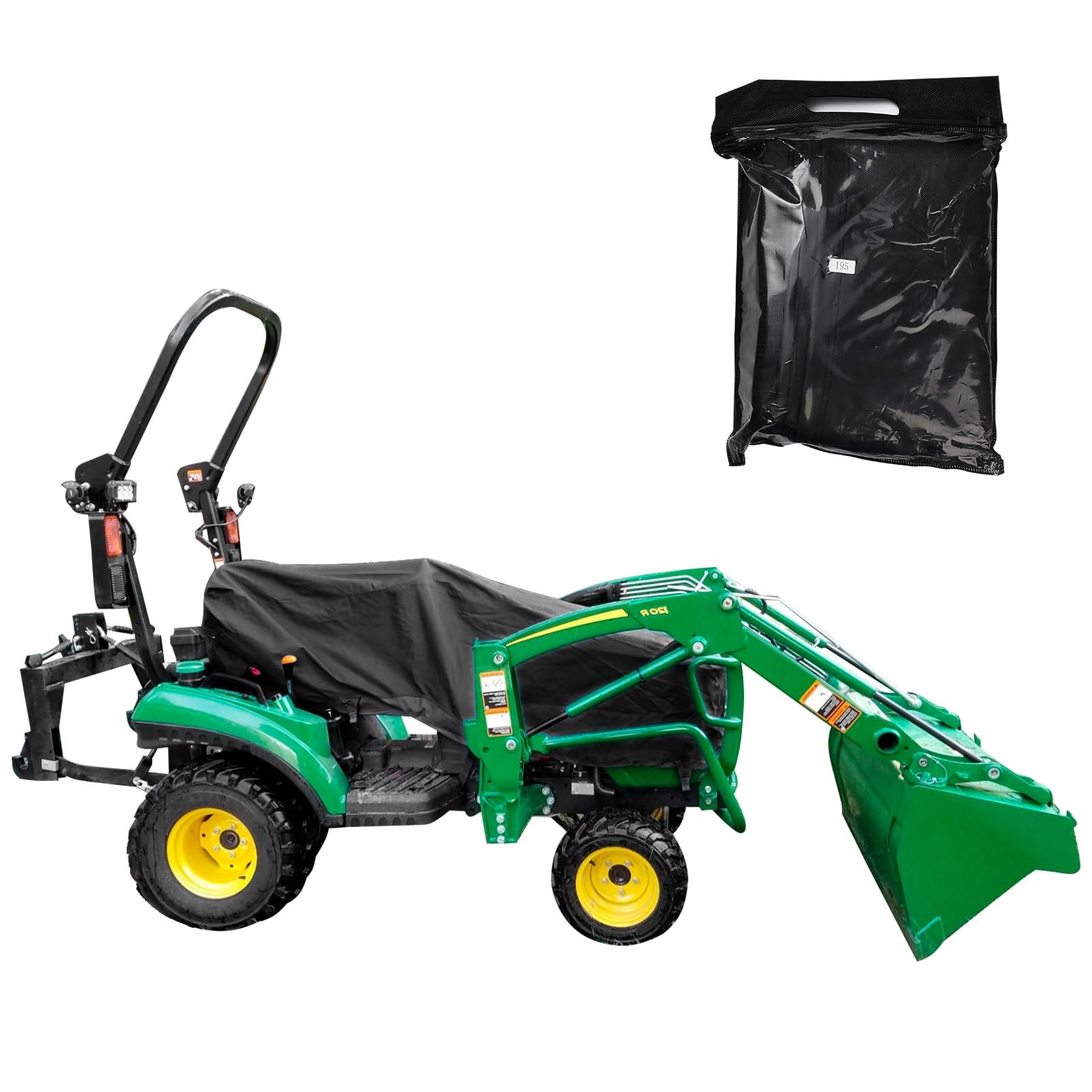 Housse de tracteur Oxford 600D (S) pour Kubota BX et New Holland