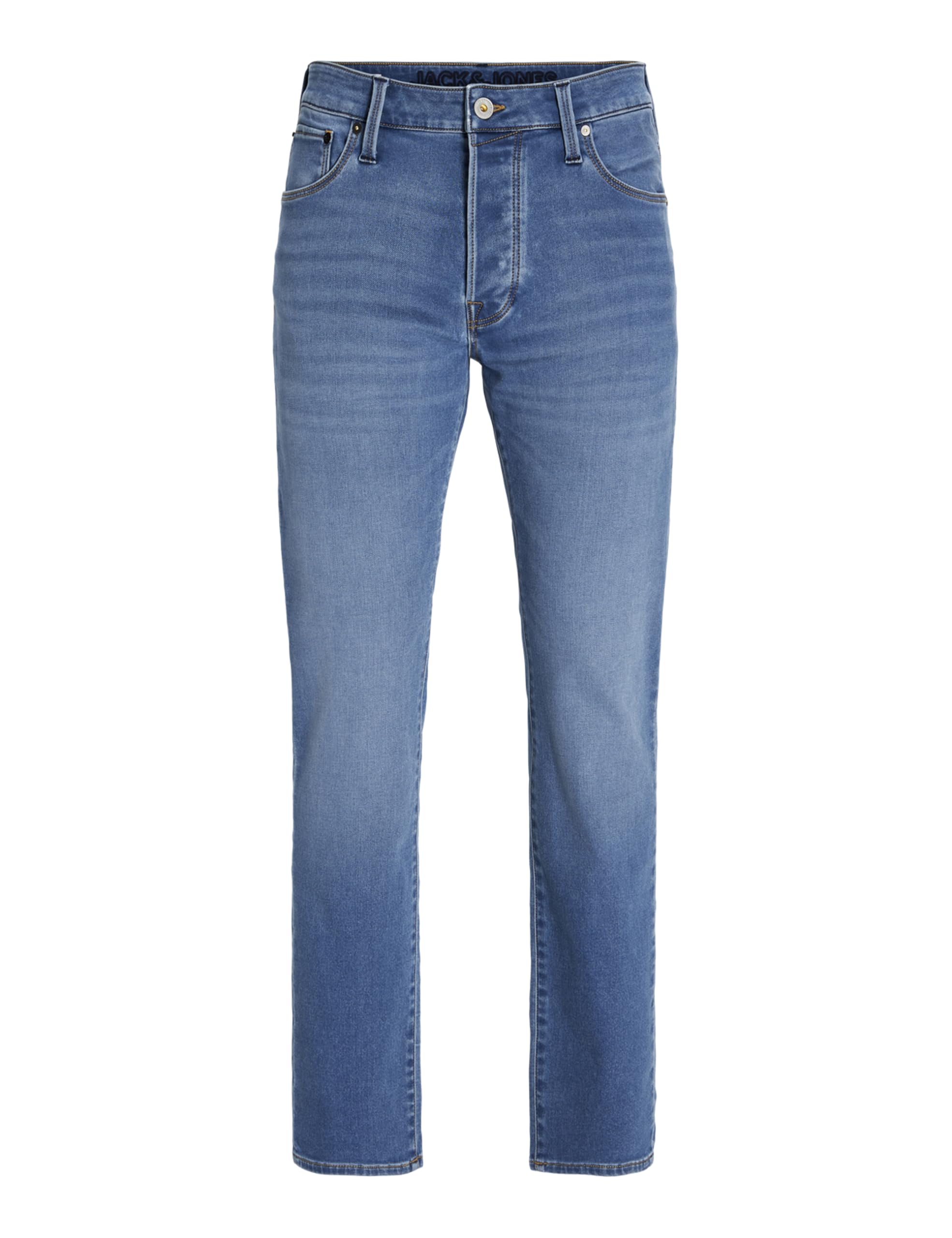 JACK&JONES PLUS Men's Jjimike Jjicon I.k. Sq 027 Pls Jeans, Blue Denim, 44W x 32L