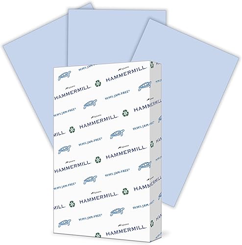 Hammermill - Papel de color, papel para impresora color orquídea de 20libras, 8.5x 14pulgadas - 1resma (500hojas), fabricado en Estados Unidos,