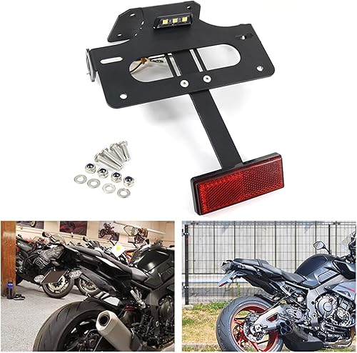 Miniatura 2 de Motorcycle Tail Tidy Fender Eliminator Kit License Plate Holder Bracket Compatible With YAMAHA MT-10 FZ-10 2017-2019 2020 2021 2022 2023