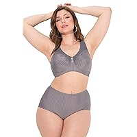 Ulla Popken Reggiseno di Sollievo da Donna, Senza Ferretto