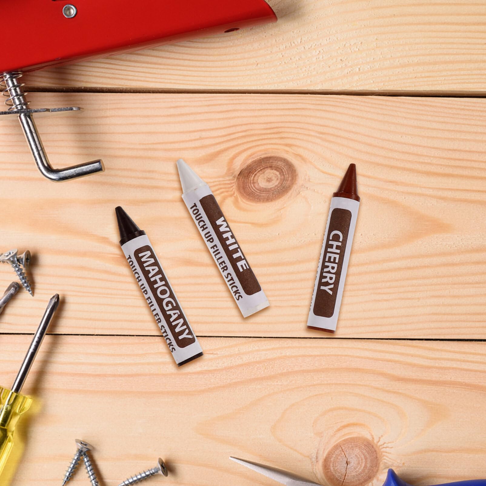 ARTIBETTER Furniture Paint Pen Crayon Brown Marker -up Paint Pen for Wood Furniture