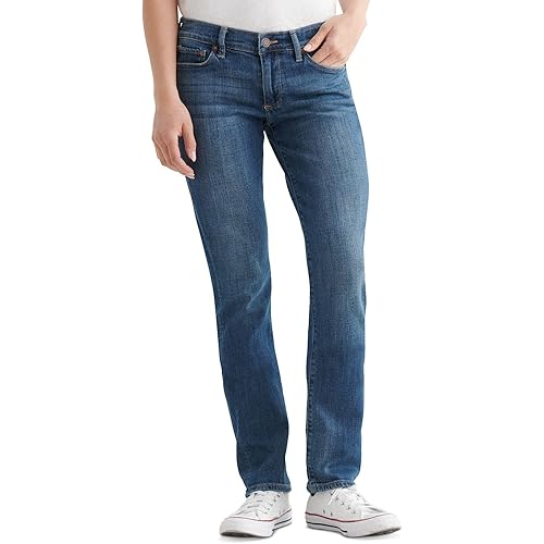 Lucky Brand Women's Mid Rise Sweet Straight Jeans