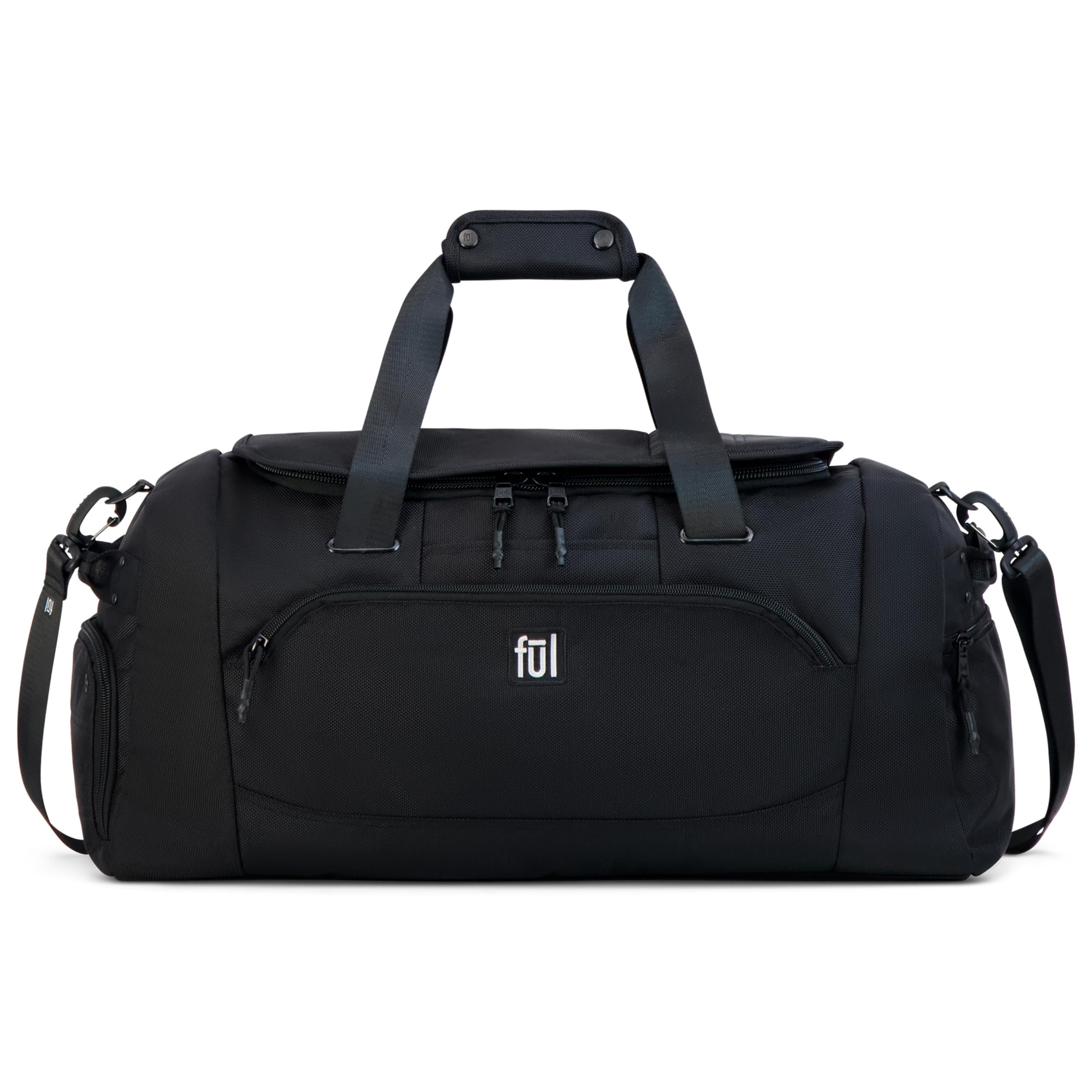 FUL Tactics 22 Inch Duffel Bag, Siege Small Travel Carry On Luggage with Handles and Shoulder Strap
