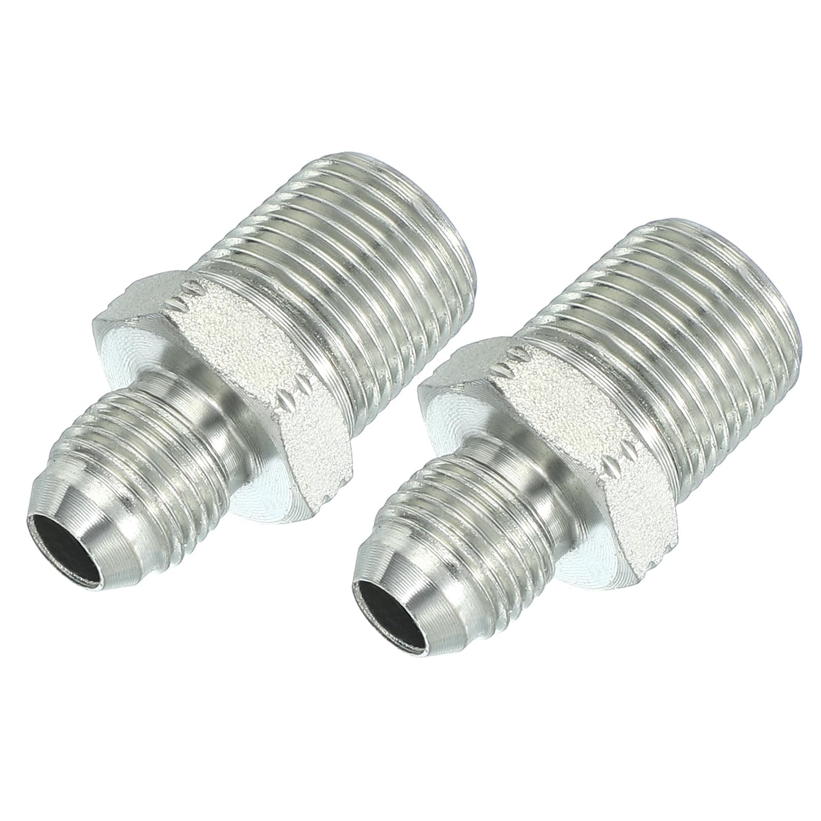 Raccordement JIC 1/2 NPT 3/8 adaptateur de tuyau acier connecteur hexagonal reduction hydraulique