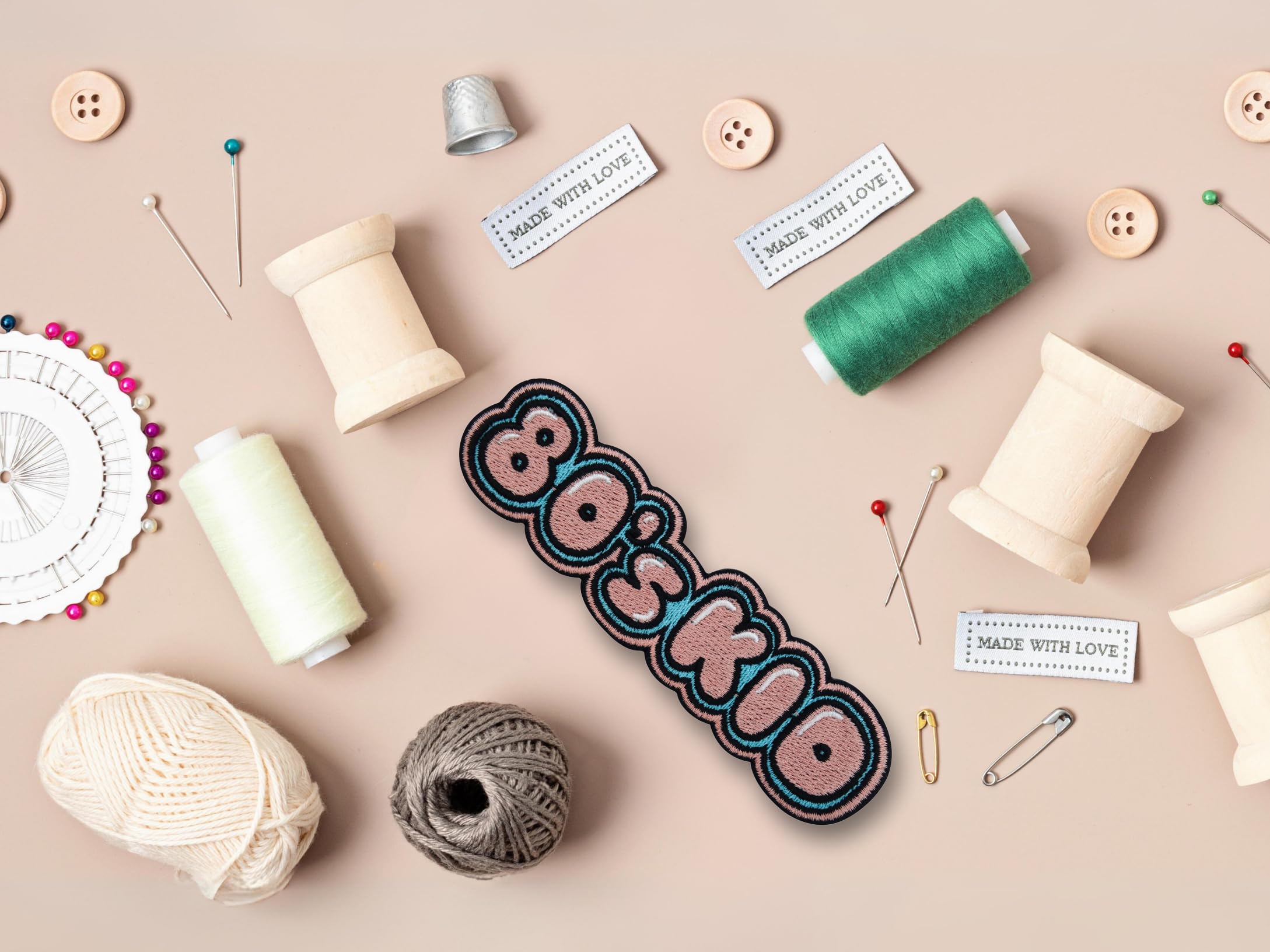 Fnally Home Écusson Thermocollant | Bulldog Motard Pour Glets En Cur