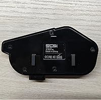 Vista 9 de Casco de intercomunicador Bluetooth para motocicleta con uso compartido de música, auriculares para 2 conductores de hasta 3,280.8 ft