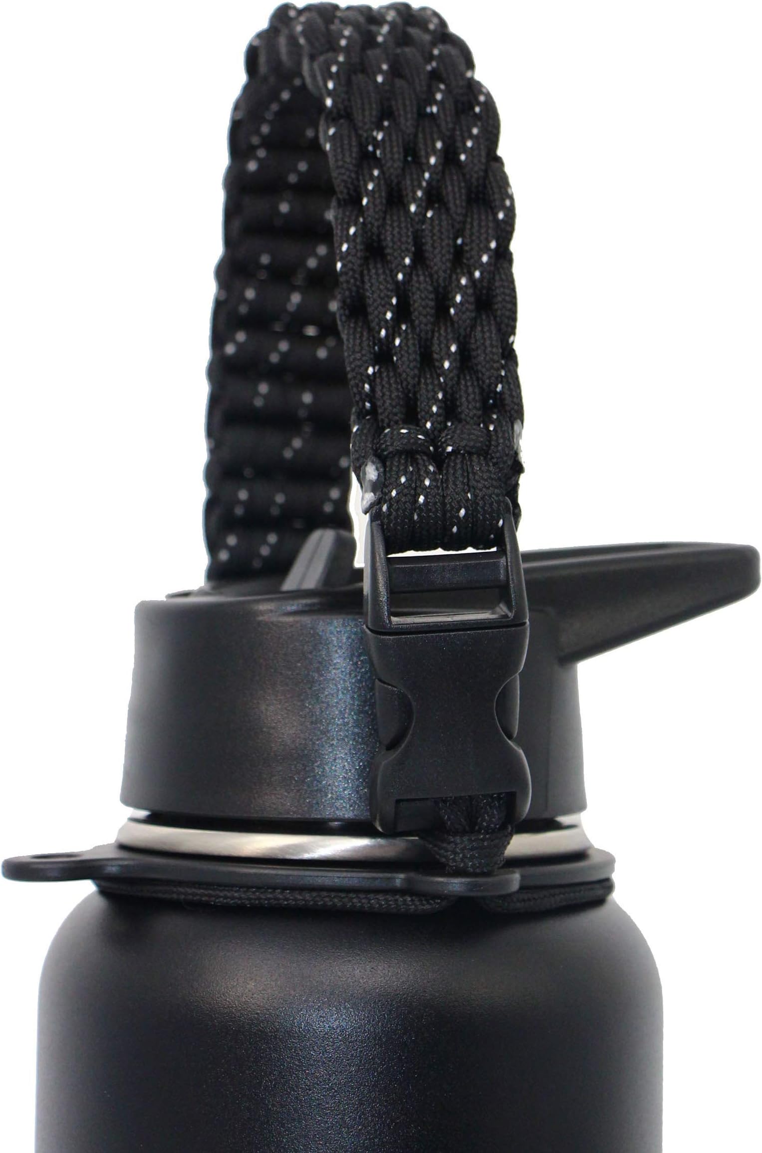 GALAXTEK Paracord Handle Compatible with Hydro Flask, Iron Flask, Simple Modern Summit, Secure Holder, for 12oz - 64oz Accessories