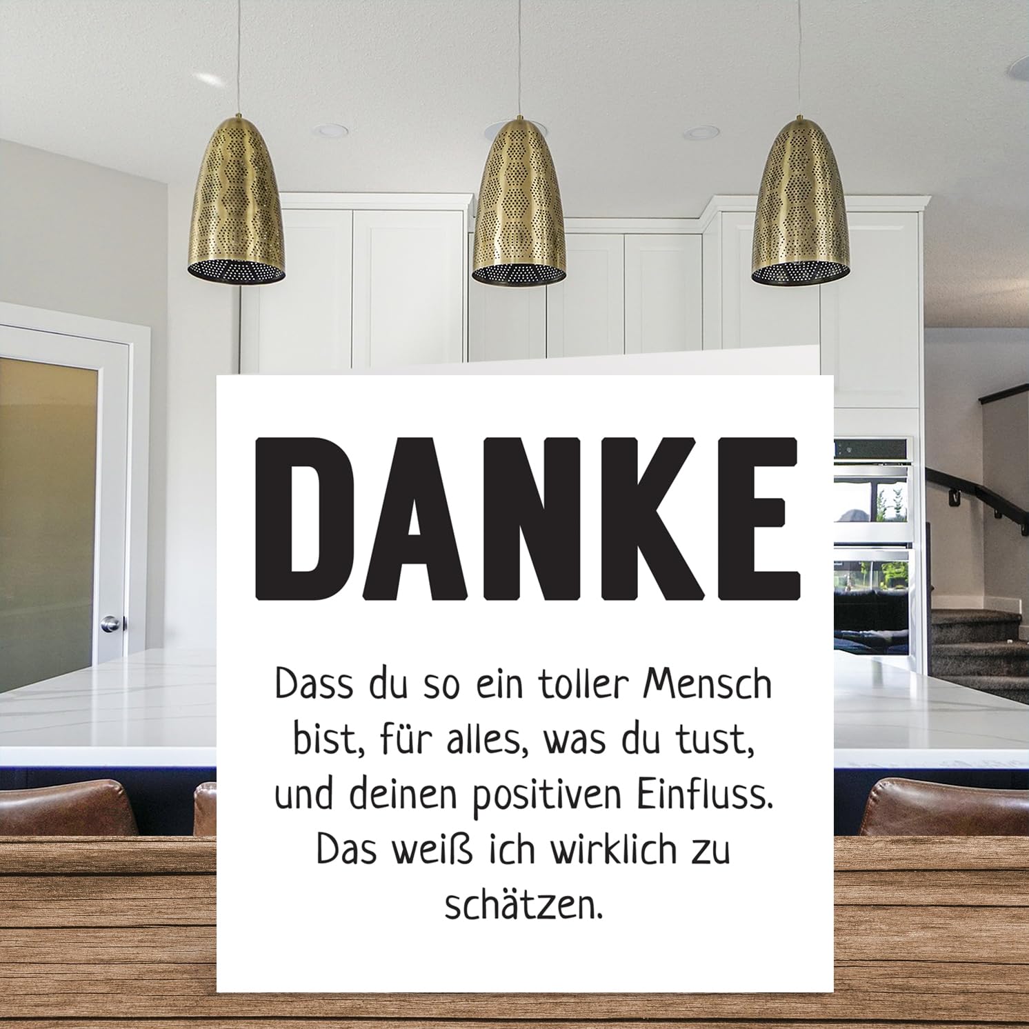 Dankeskarte 'Alles, Was Sie Tun' | 145x145 Mm, Mit Umschlag | Für Ihn & Sie, Humorvoll & Herzlich