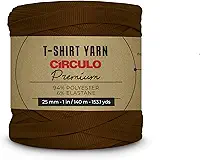 Fio de Malha Premium Circulo (7288-Chocolate em po)