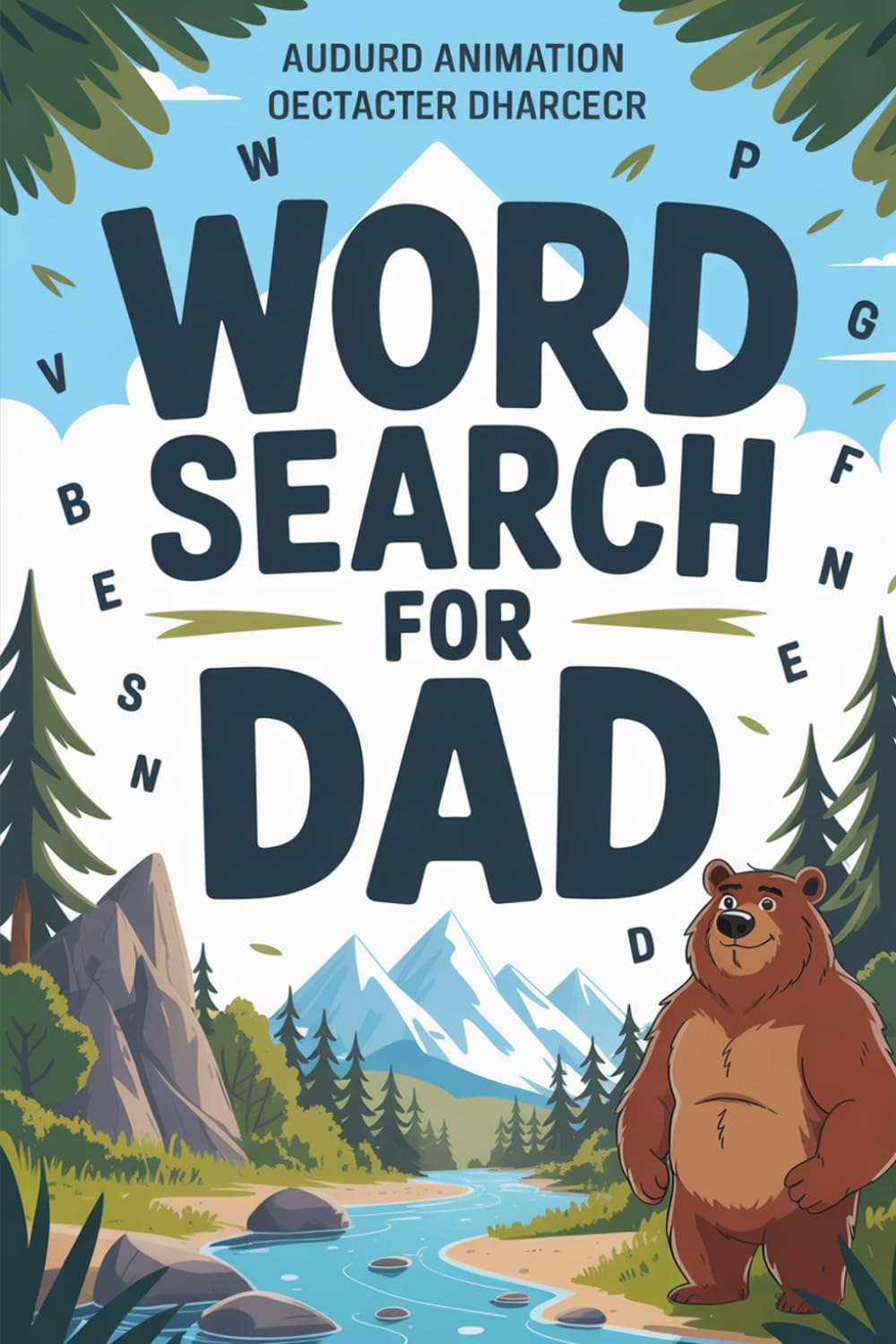 Word Search for Dad: Interactive Puzzle Workbook for Adult Solvers with Nature Inspired