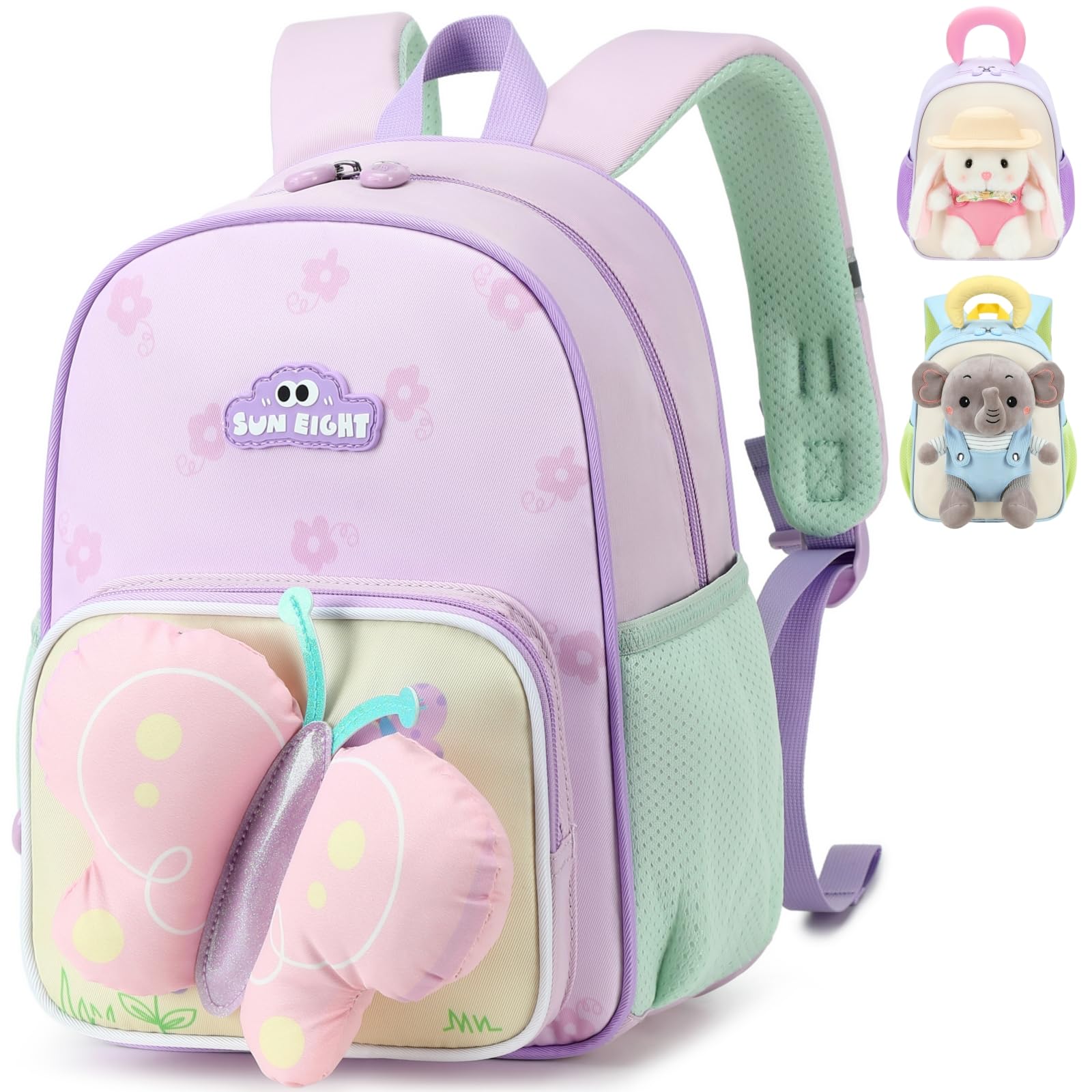 CAMTOP Purple Butterfly Backpack