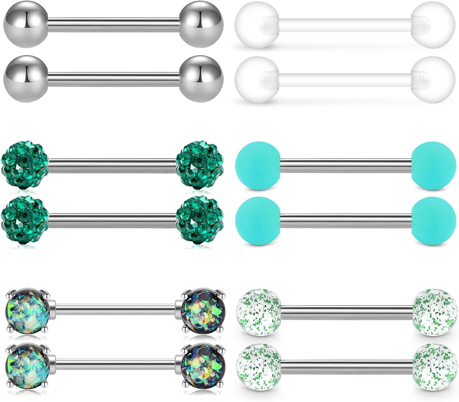 Nipple jewelry for sensitive skin Clearance