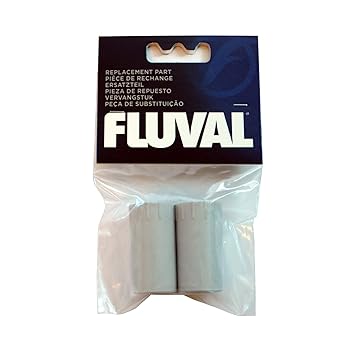 A20016 Fluval Rubber Adapter for Ribbed Hosing, 2-Pack