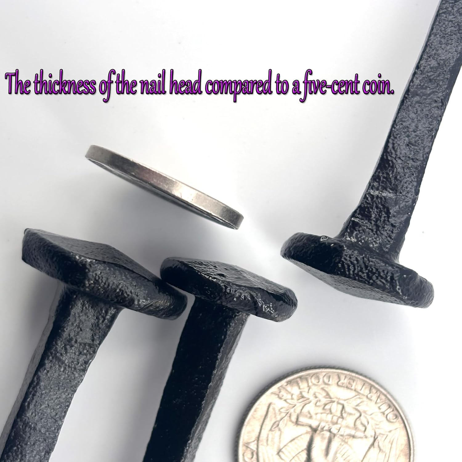 Jesus Cross,Wrought Iron Decorative Nails,Confirmation gifts,Hand Forged Nails,Hand Forged Crucifixion Nails,Iron Nails,Jesus Crucifixion Flat Head Nail (3)