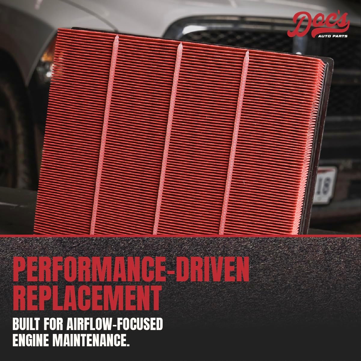 Doc's MaxFlow Air Filter Fits Ram 2500 6.7L 2011-2024