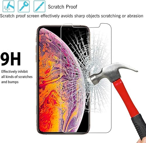 Miniatura 5 de YZKJSZ Protector de pantalla para Samsung Galaxy S22+ (6.6 pulgadas), paquete de 2 ultrafino antiarañazos HD transparente película protectora de