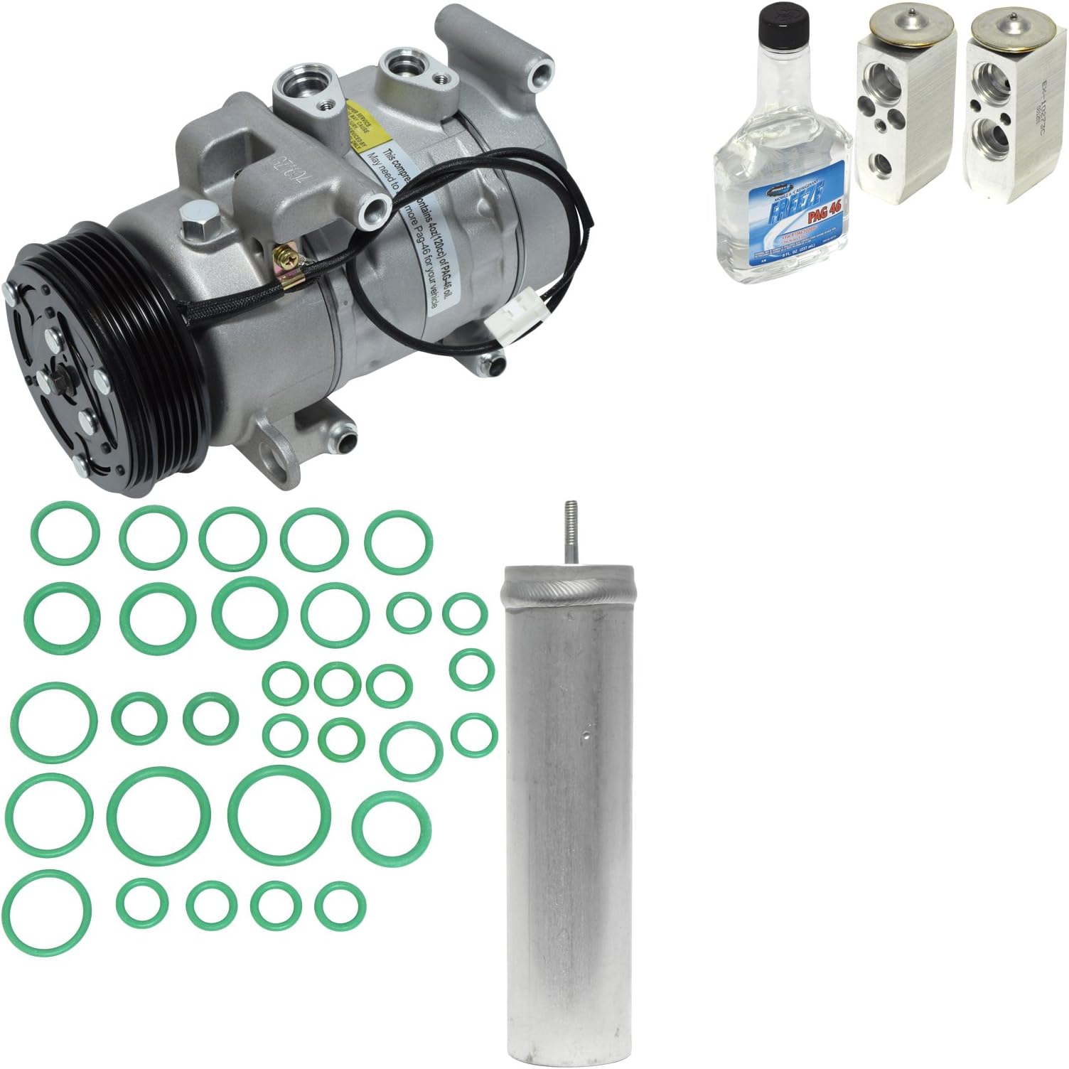 Universal Air Conditioner KT 1347 A/C Compressor and Component Kit