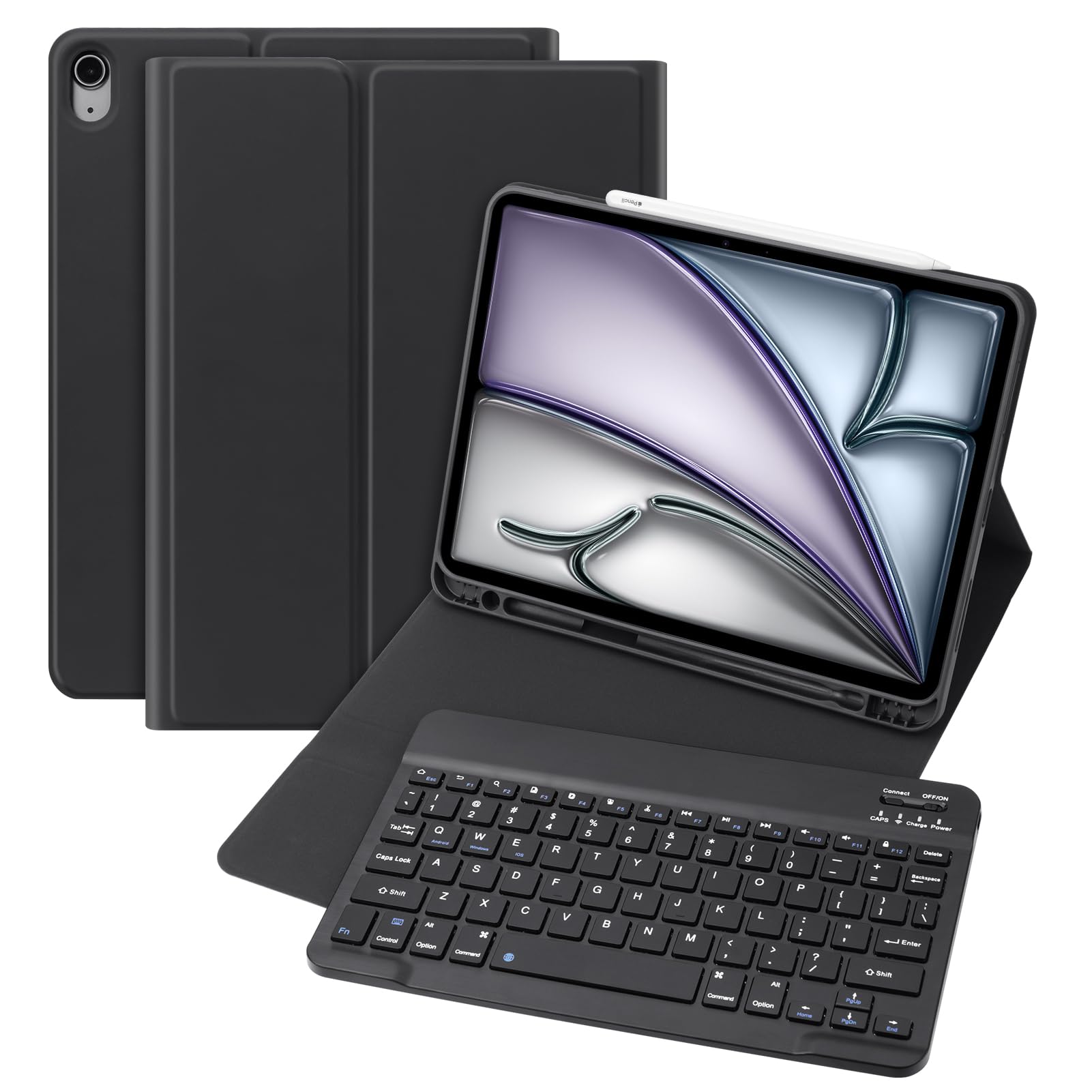 Bettdow Keyboard Case for iPad Air 6th Gen M2 2024 11 Inches/iPad