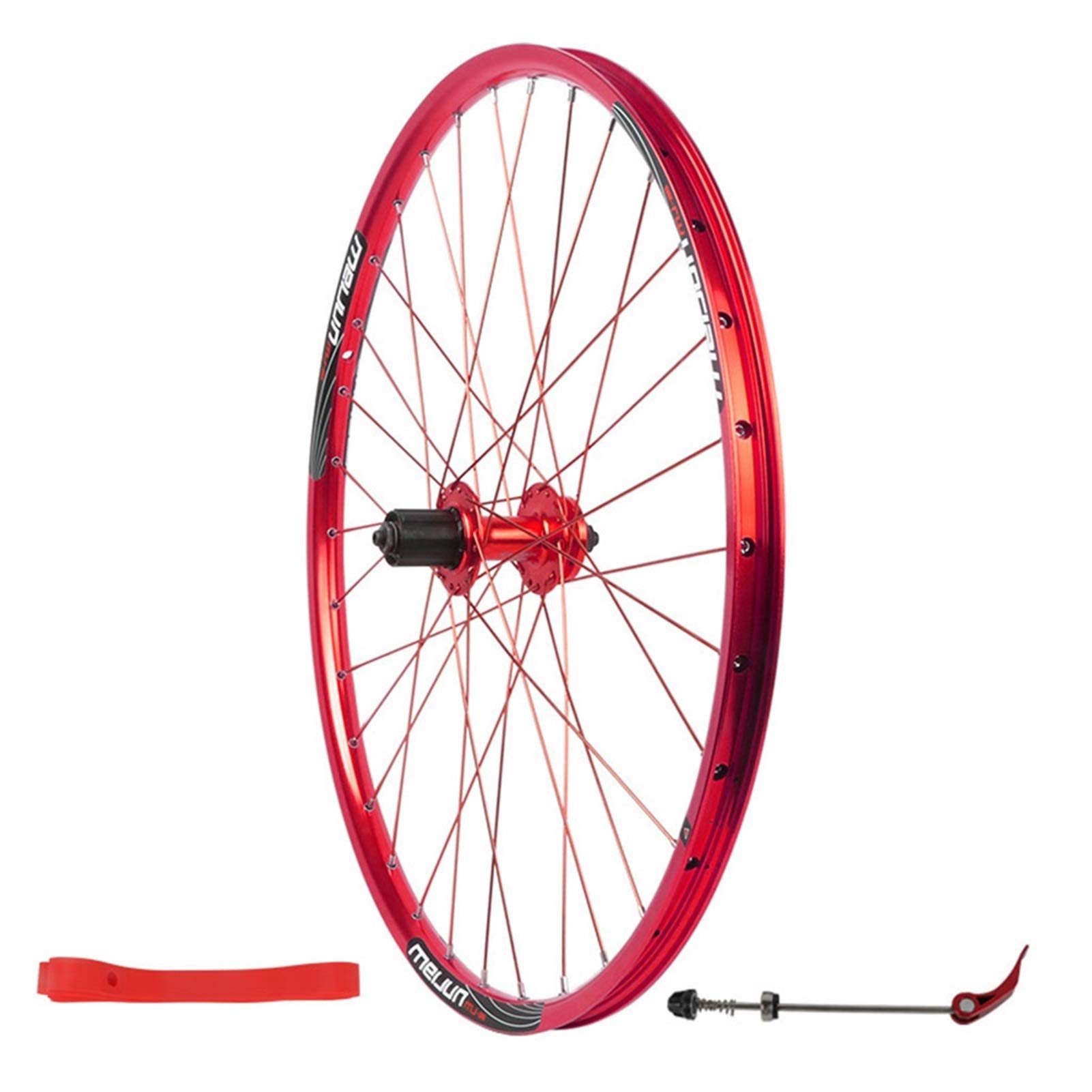 Axes à dégagement rapide pour vélo, roue arrière de 26 pouces, jante en alliage à double paroi, frein à disque à dégagement rapide, 7, 8, 9, 10 vitesses, 1 162 g, 32 trous, pour vélo de route, cyclo