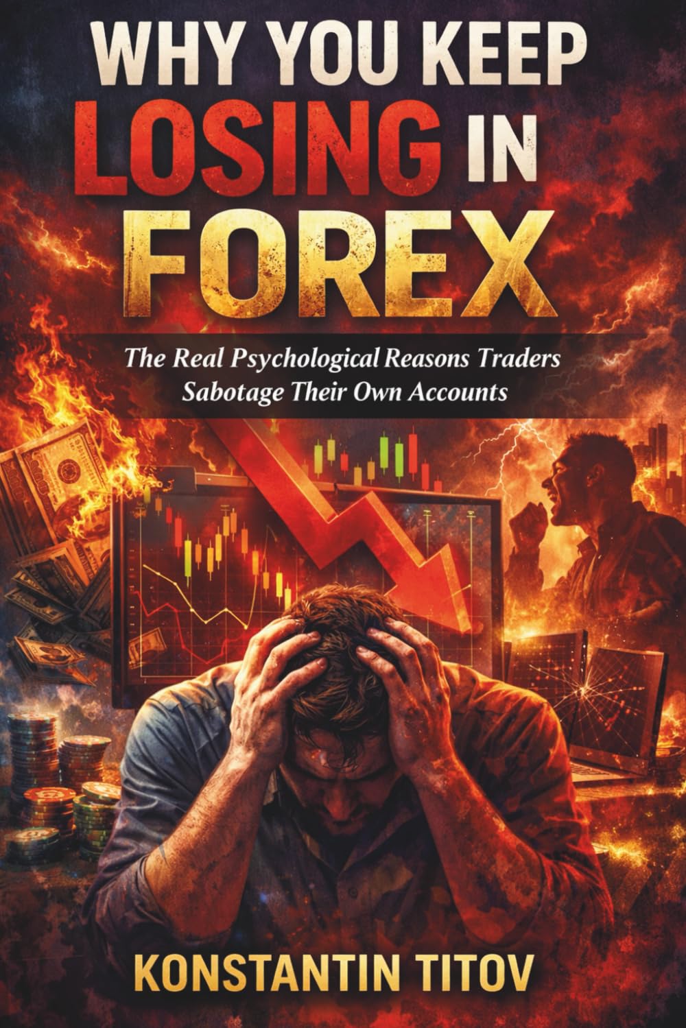 Why You Keep Losing in Forex: The Real Psychological Reasons Traders Sabotage Their Own Accounts: 1 (Forex Trading Psychology & Discipline Playbooks)